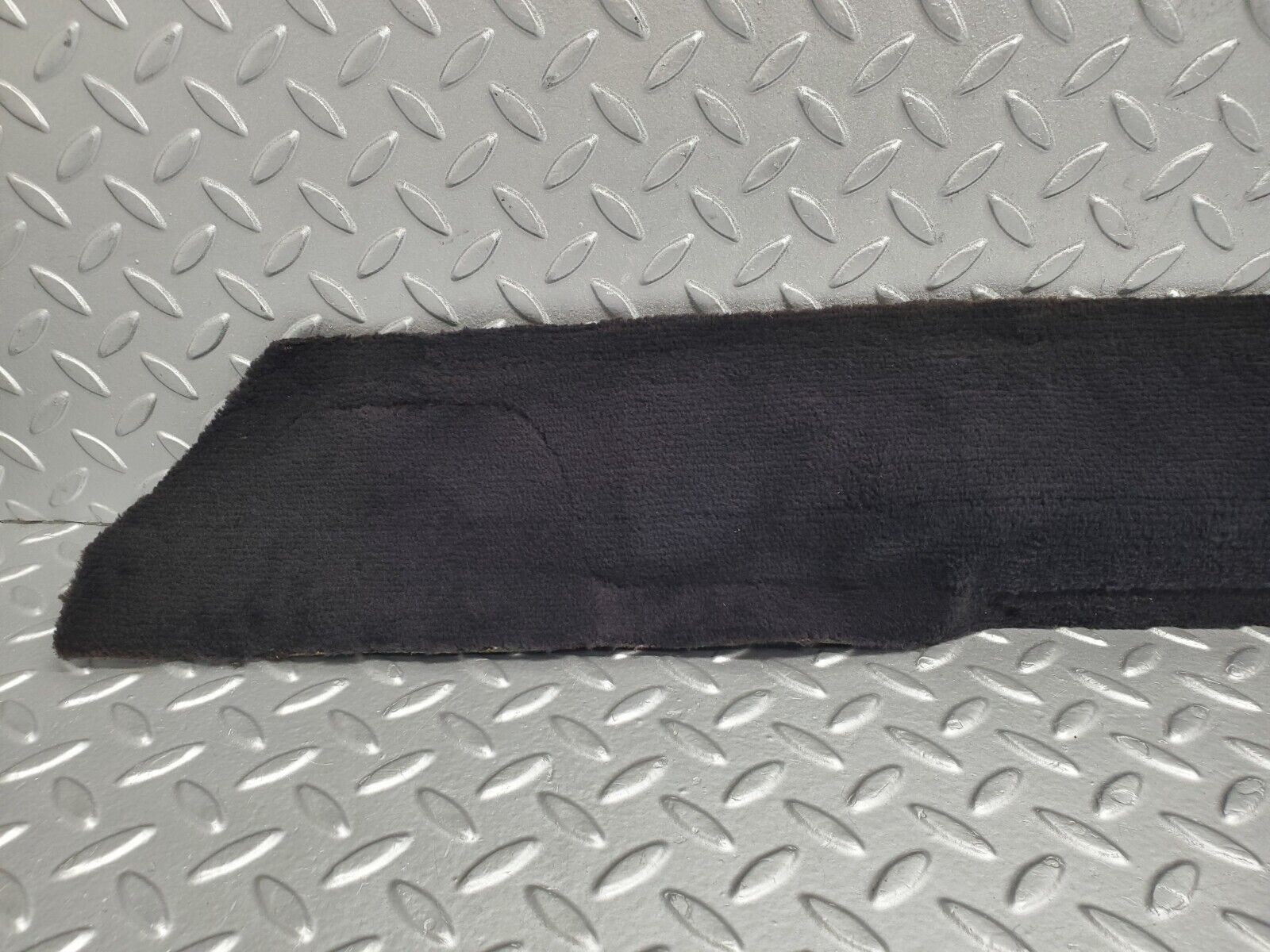 46418 Mercedes-Benz C123 280CE Coupe Door Sill Floor Carpet Left Side Black