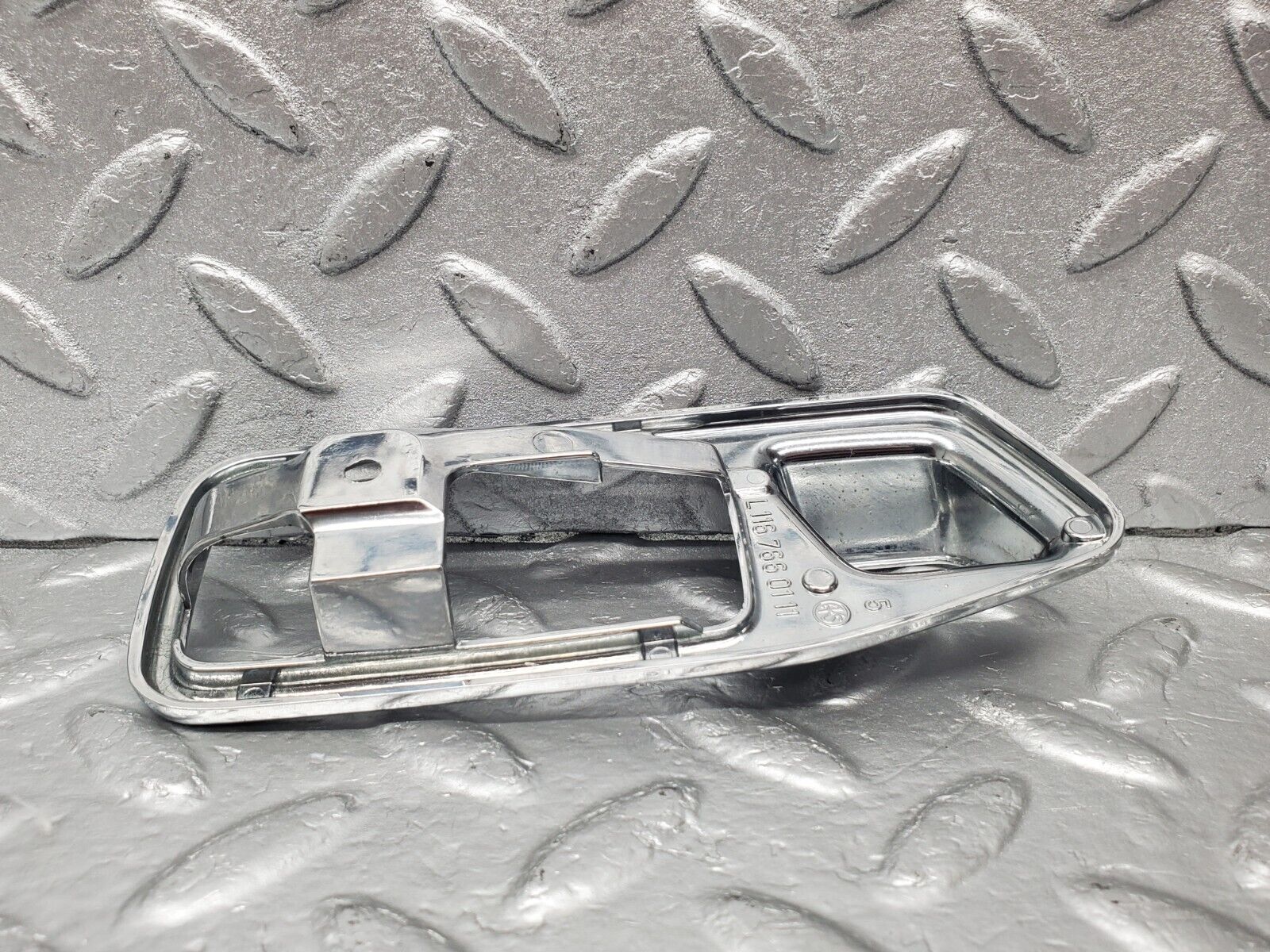 46463 Mercedes-Benz C123 280CE Coupe Chrome Frame For Door Opener Left 1167660111