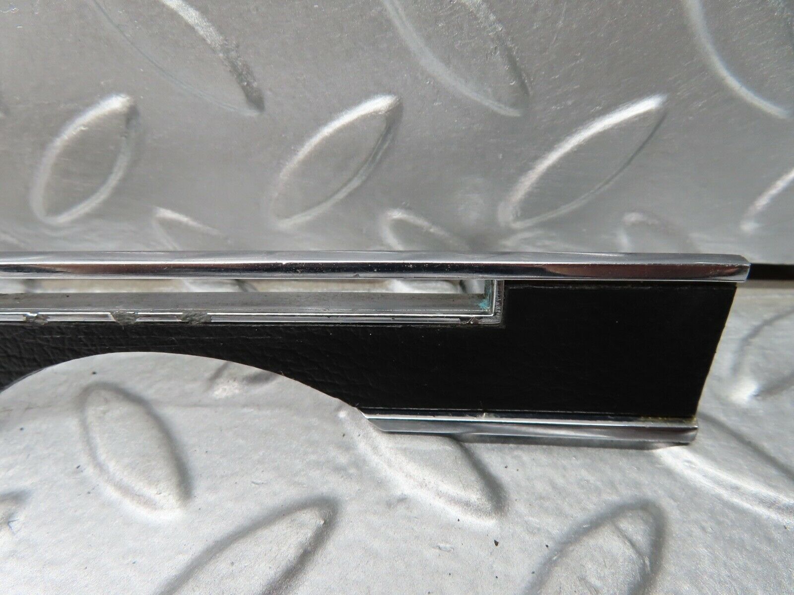 20603 Mercedes-Benz R107 450SL Dashboard Trim Left Side Black 1076891371