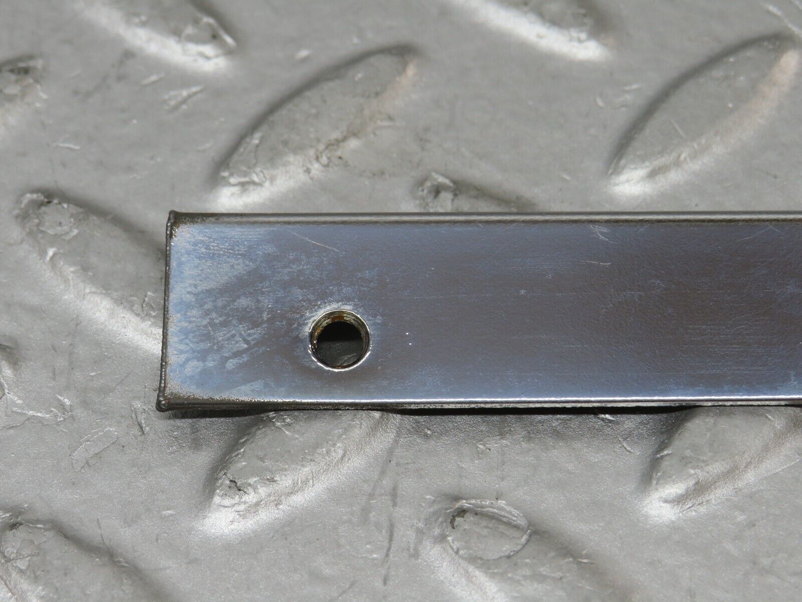 35518 Mercedes-Benz R107 280SL A Pillar Bottom Chrome Trim Left Side