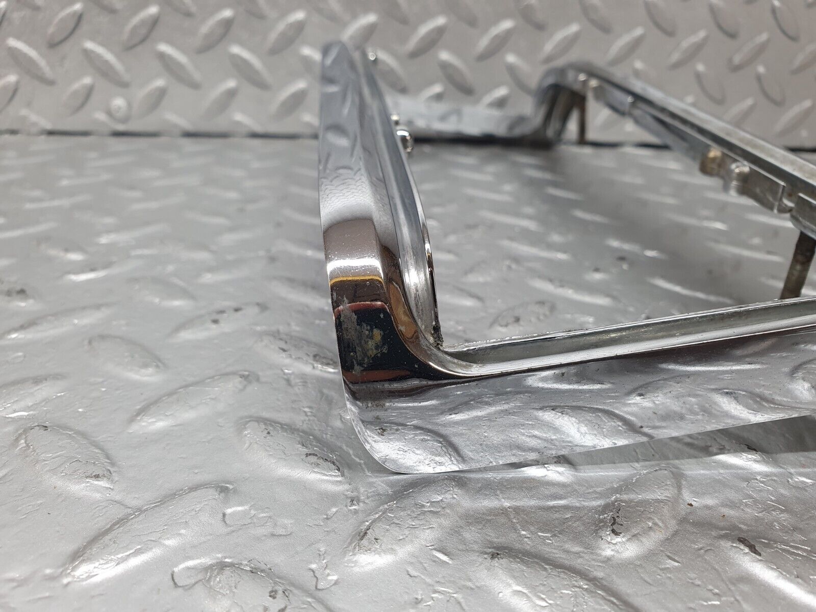 42934 Mercedes-Benz W115 Tail Light Chrome Frame Right Side