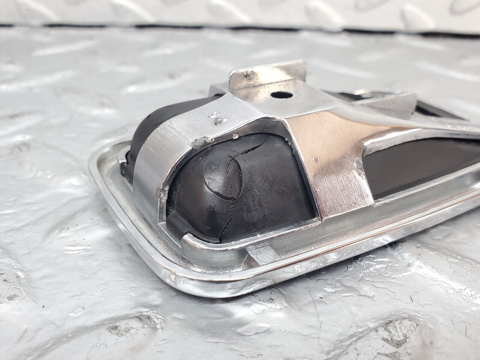 44390 Mercedes-Benz W123 280E Chrome Frame For Door Opener Right 1087660611