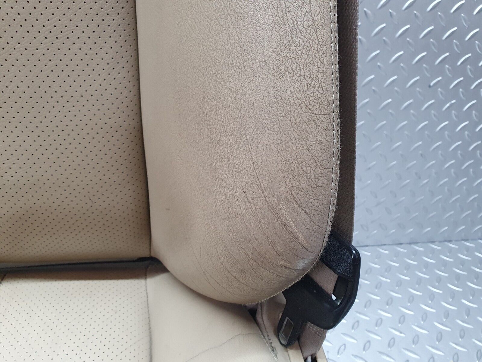 42420 Mercedes-Benz R129 320SL Coupe Electric Front Left Seat Leather Beige