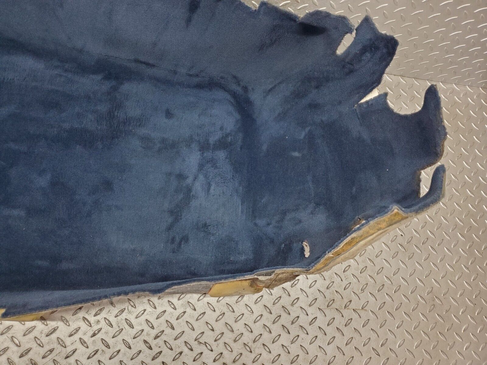 45160 Mercedes-Benz R129 300SL Coupe Front Right Floor Carpet Blue