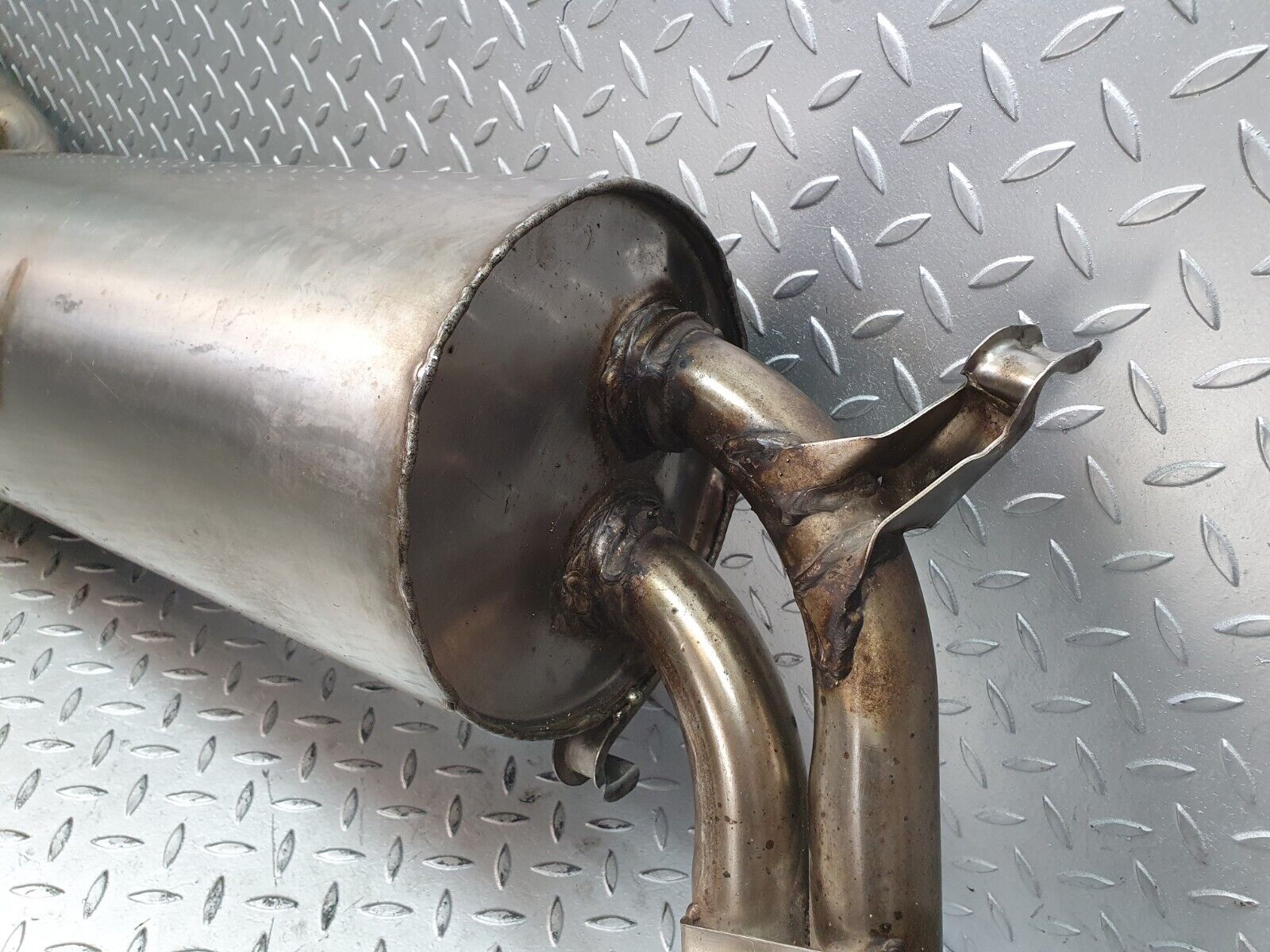 43822 Mercedes-Benz C126 380SEC Coupe Exhaust Rear Silencer