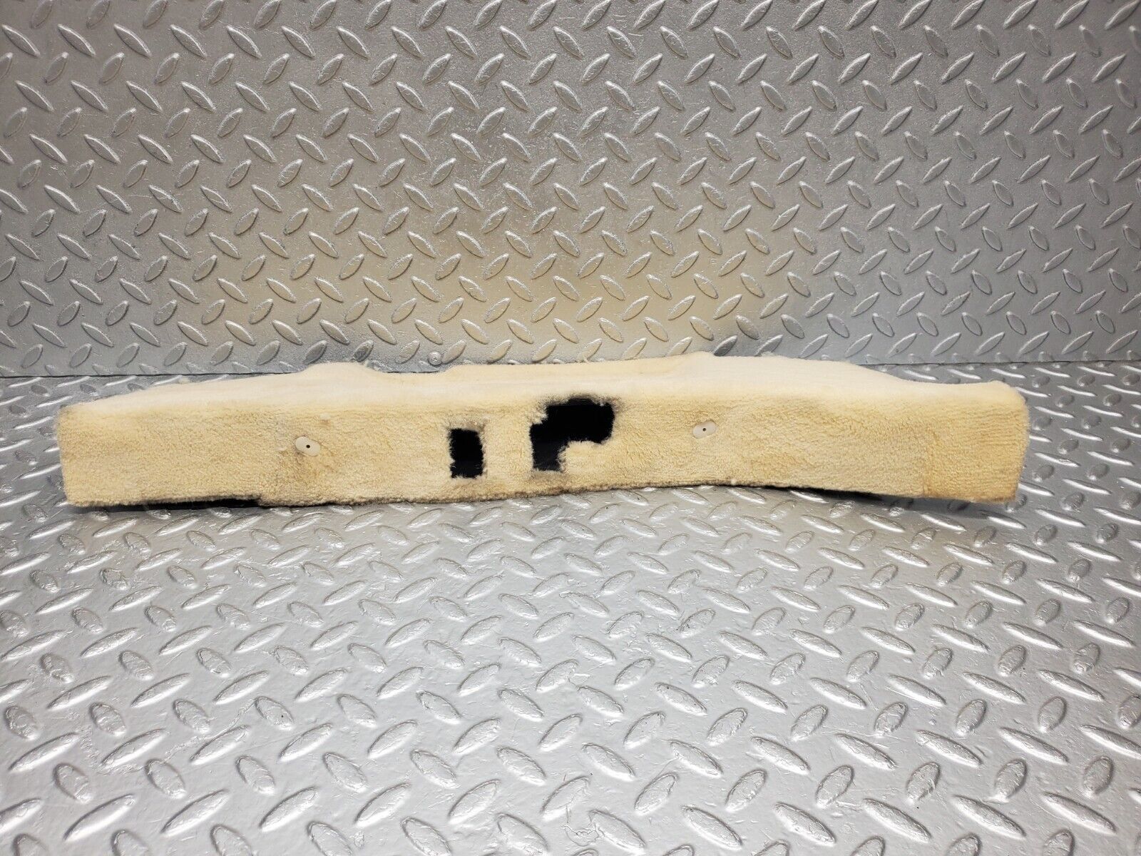 46814 Mercedes-Benz R129 320SL Coupe Rear Floor Cross Member Mat Carpet Beige