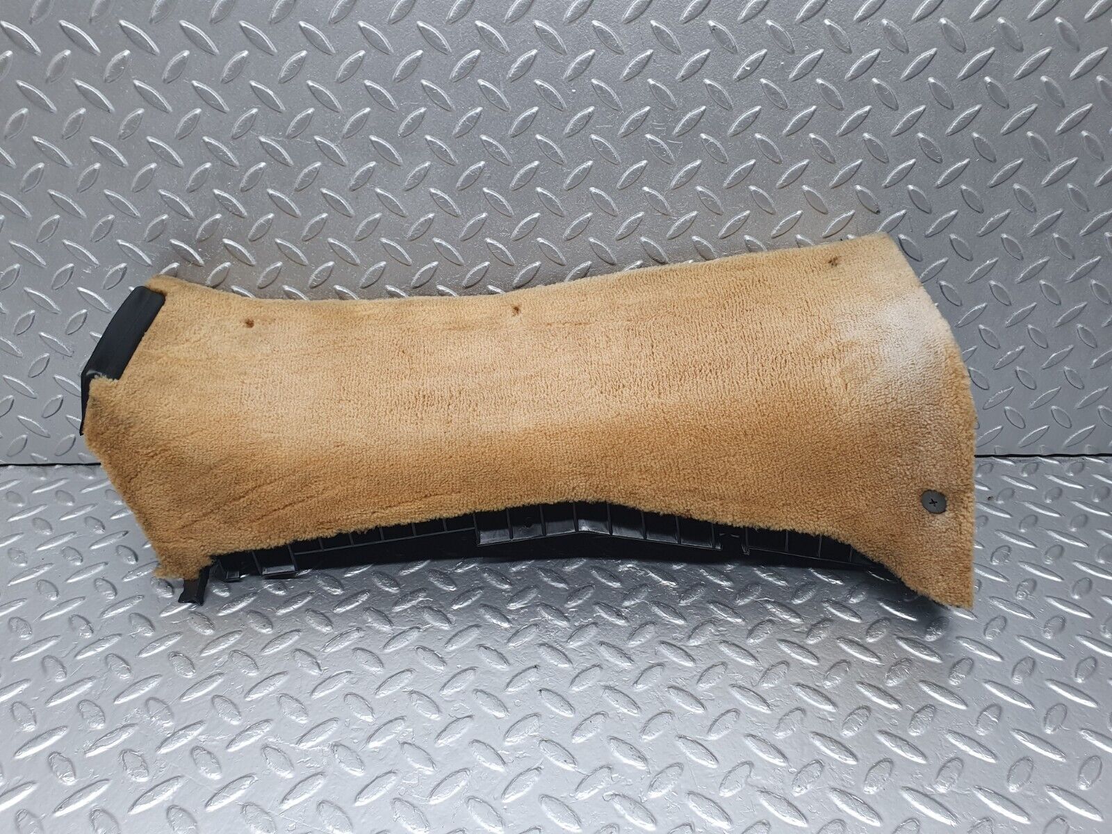 43614 Mercedes-Benz C126 380SEC Coupe Under Dash Panel Left Side Beige 1268800944 1268301144