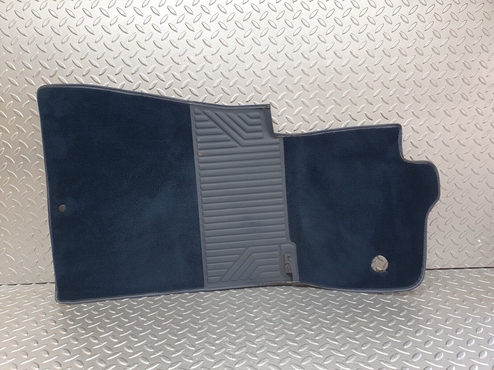 43023 Mercedes-Benz W201 190 Front Right Floor Carpet Blue 2016805462