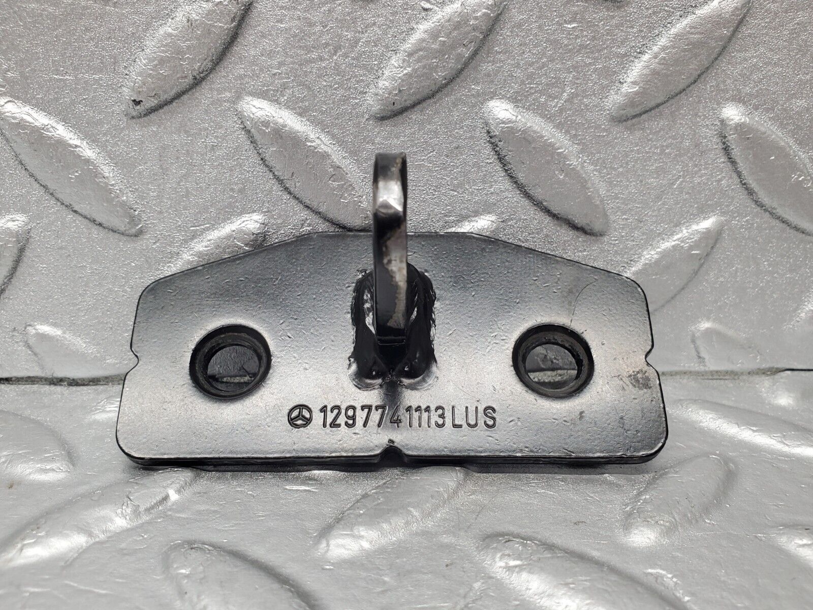 46782 Mercedes-Benz R129 320SL Coupe Front Soft Top Lock Bracket 1297741113