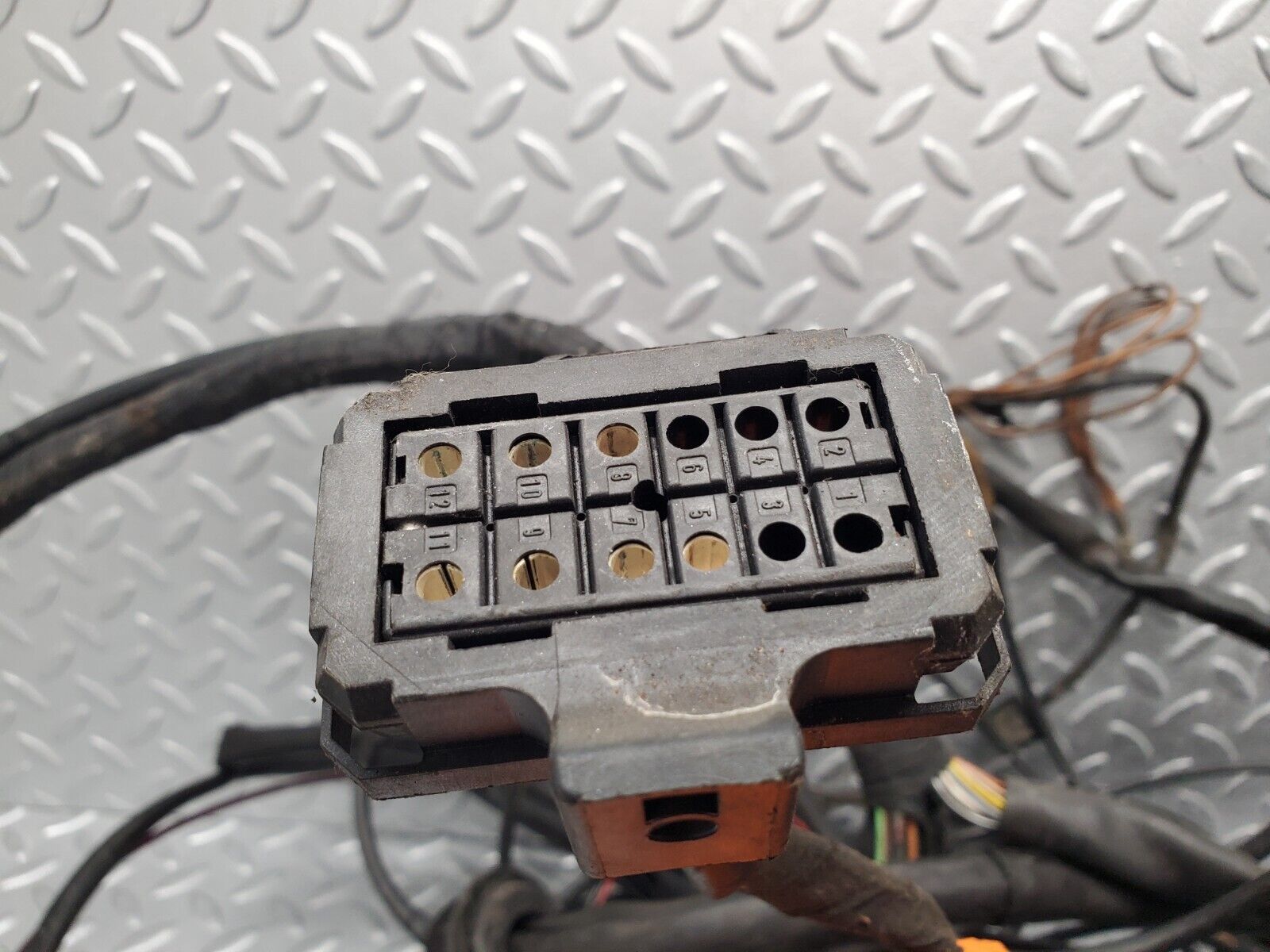 46733 Mercedes-Benz C123 280CE Coupe Engine Chassis Body Wiring Harness 0095457328