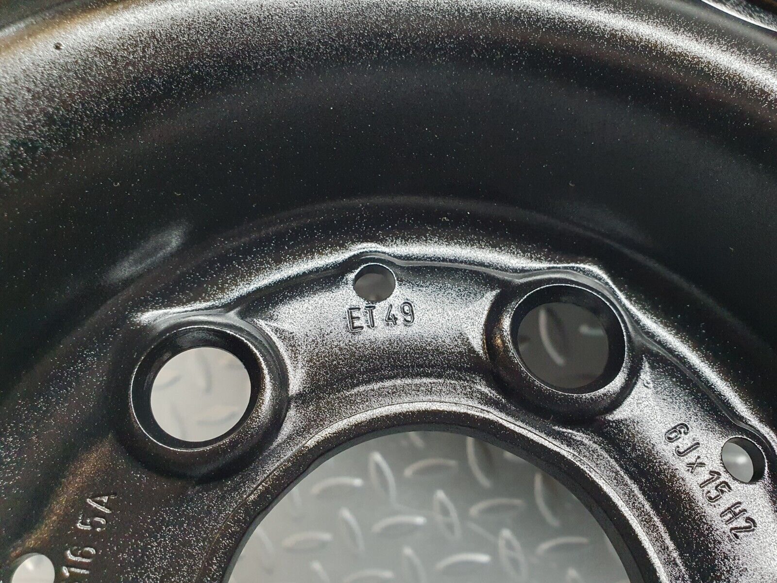 43428 Mercedes-Benz W201 190 Steel Wheel Set 6Jx15H2 ET49 1244000602