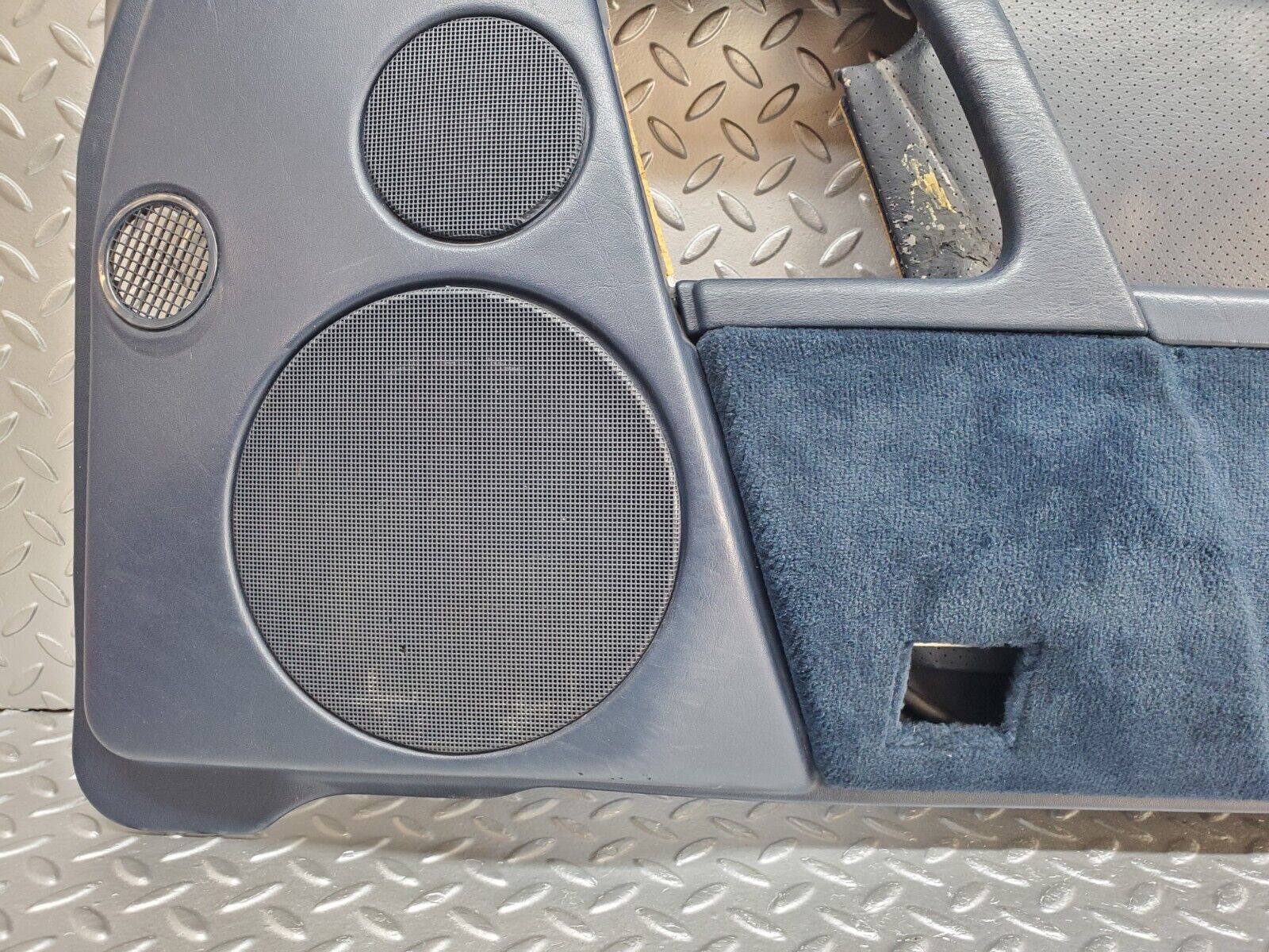 45153 Mercedes-Benz R129 300SL Coupe Right Door Card Blue