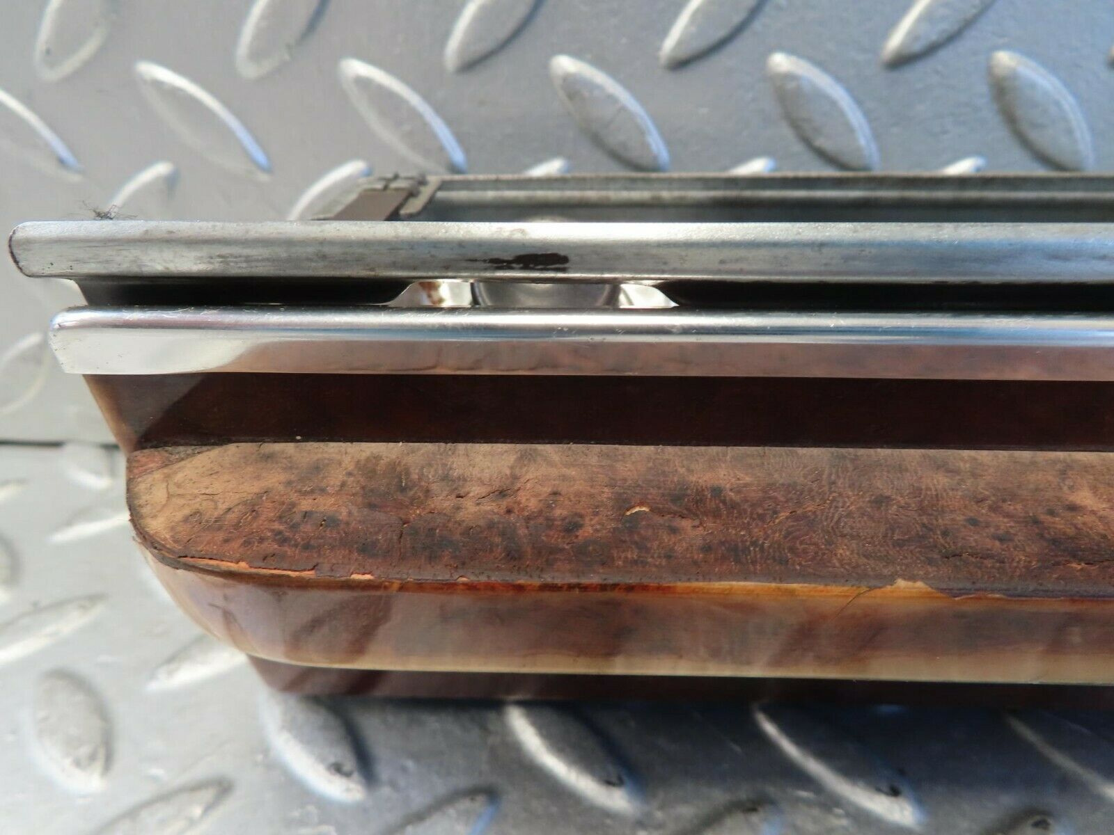15745 Mercedes-Benz R107 450SL Centre Console Ashtray Wood Finish