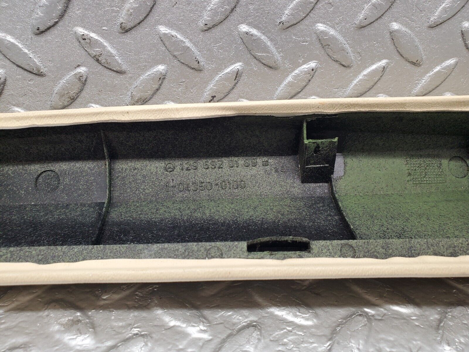 46767 Mercedes-Benz R129 320SL Coupe A Pillar Cover Left Beige 1296920189