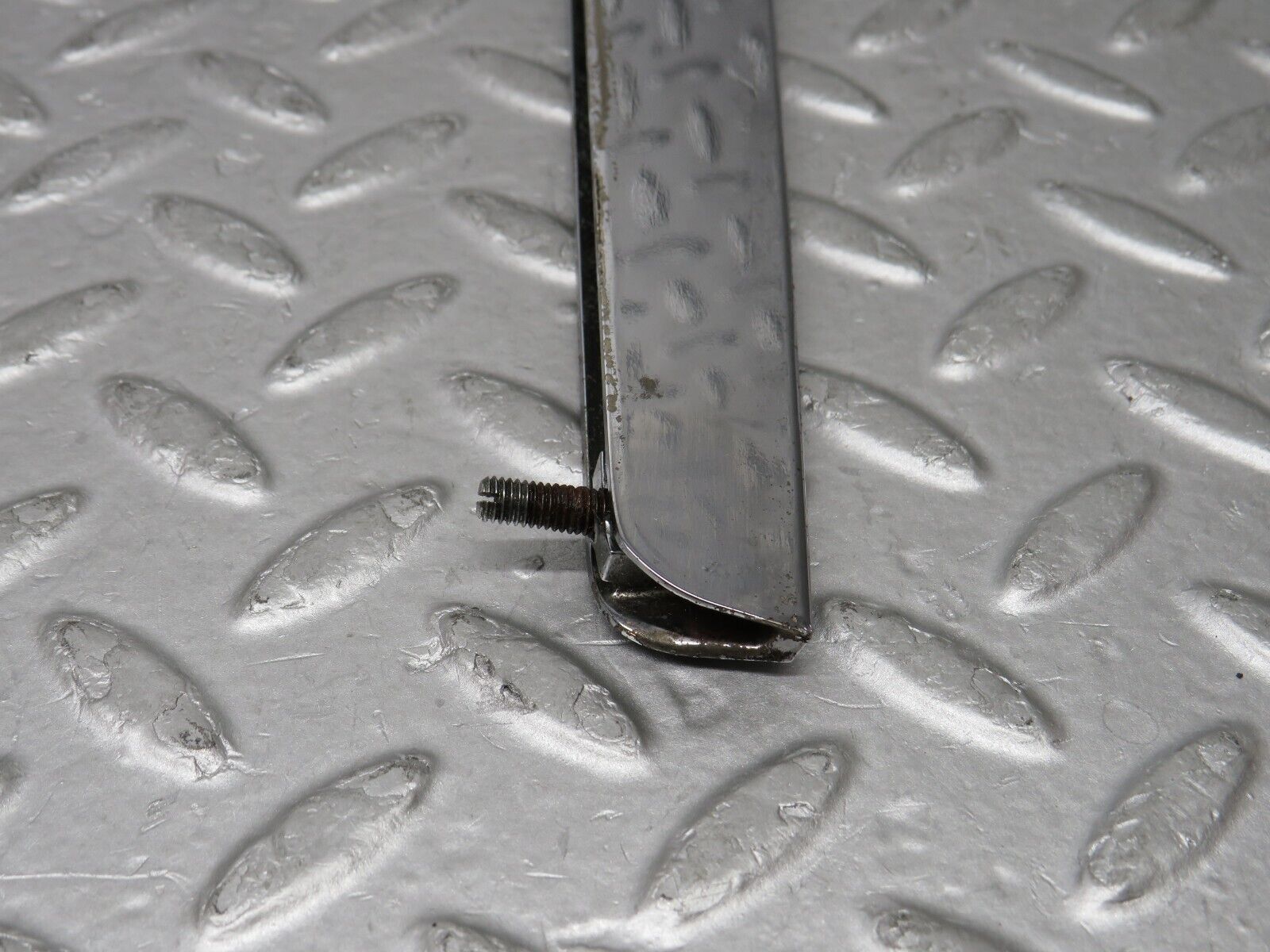 35672 Mercedes-Benz R107 280SL Trunk Chrome Handle Left Side