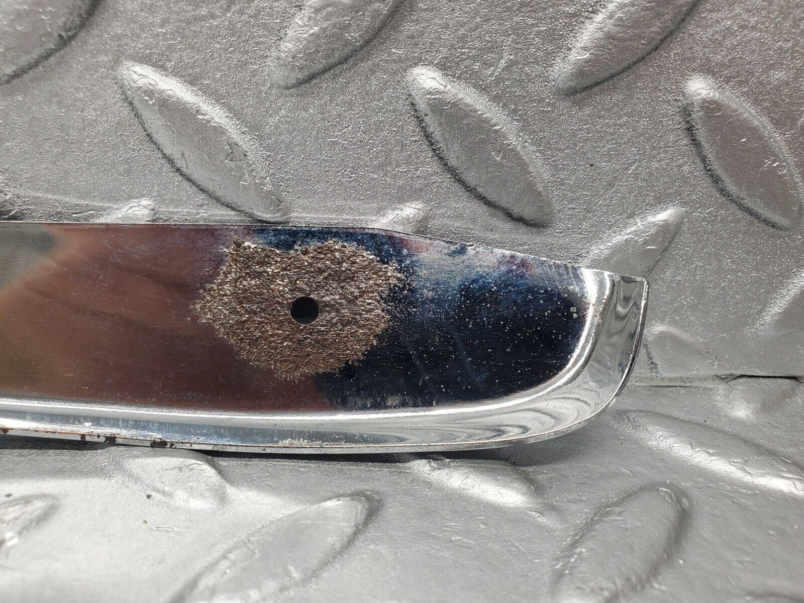 46534 Mercedes-Benz C123 280CE Coupe Left Door Chrome Front Cover