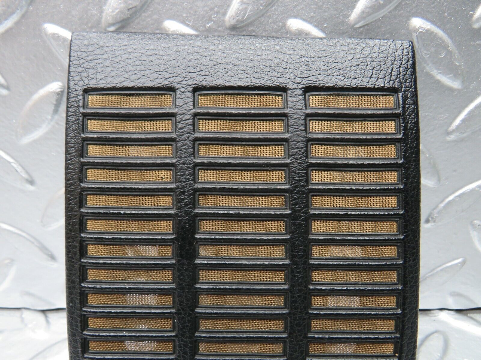 22790 Mercedes-Benz C107 450SLC Coupe Dashboard Speaker Cover Black Left Side