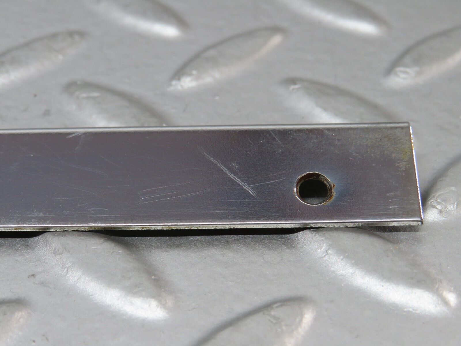 35517 Mercedes-Benz R107 280SL A Pillar Bottom Chrome Trim Right Side