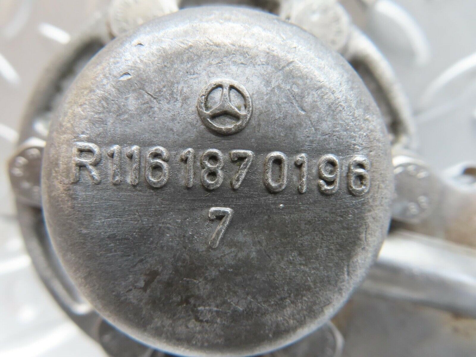 13721 Mercedes-Benz R107 450SL Oil Pressure Damper 1161870494