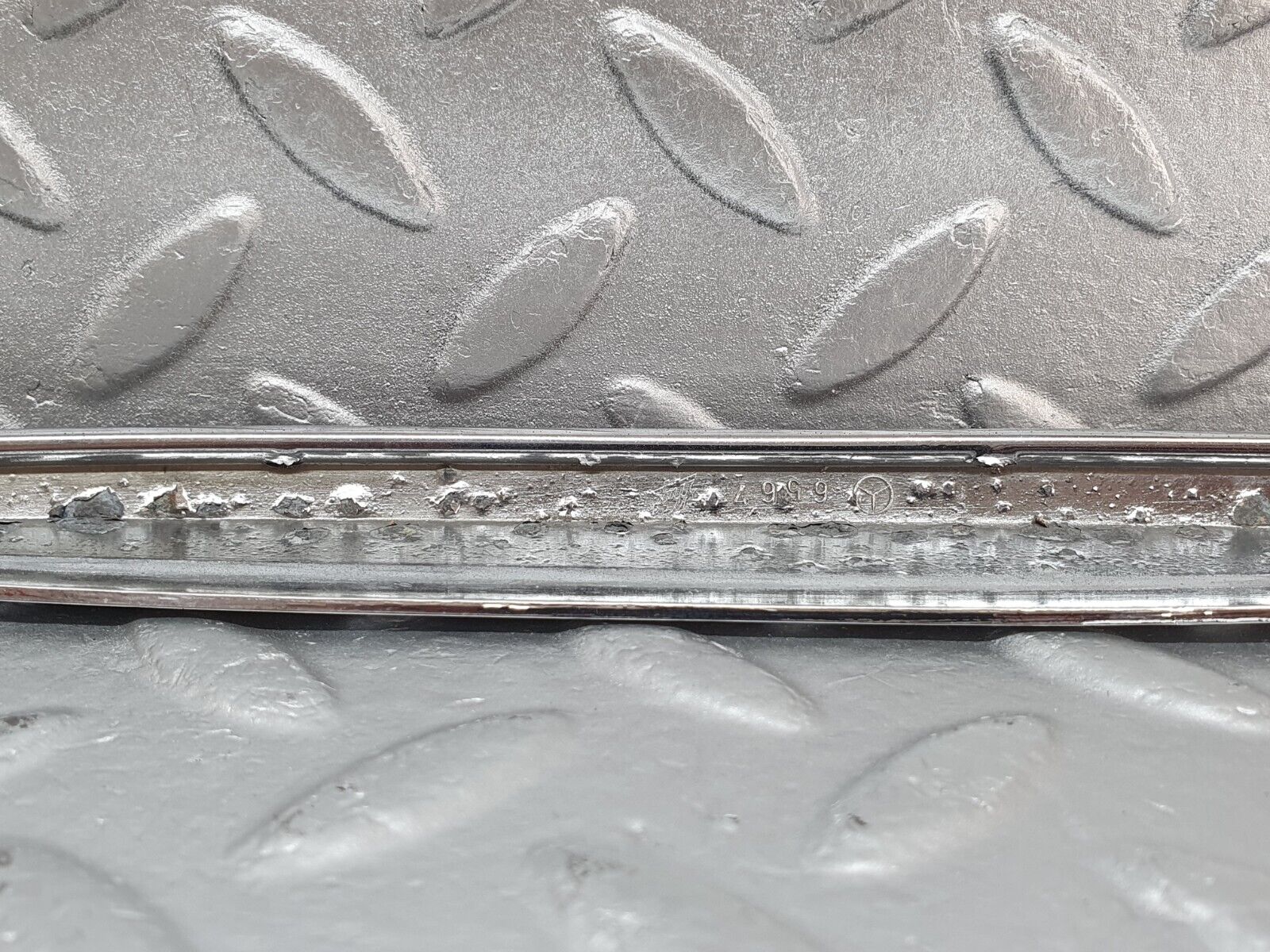 43156 Mercedes-Benz W108 280SE Trunk Lid Chrome Handle