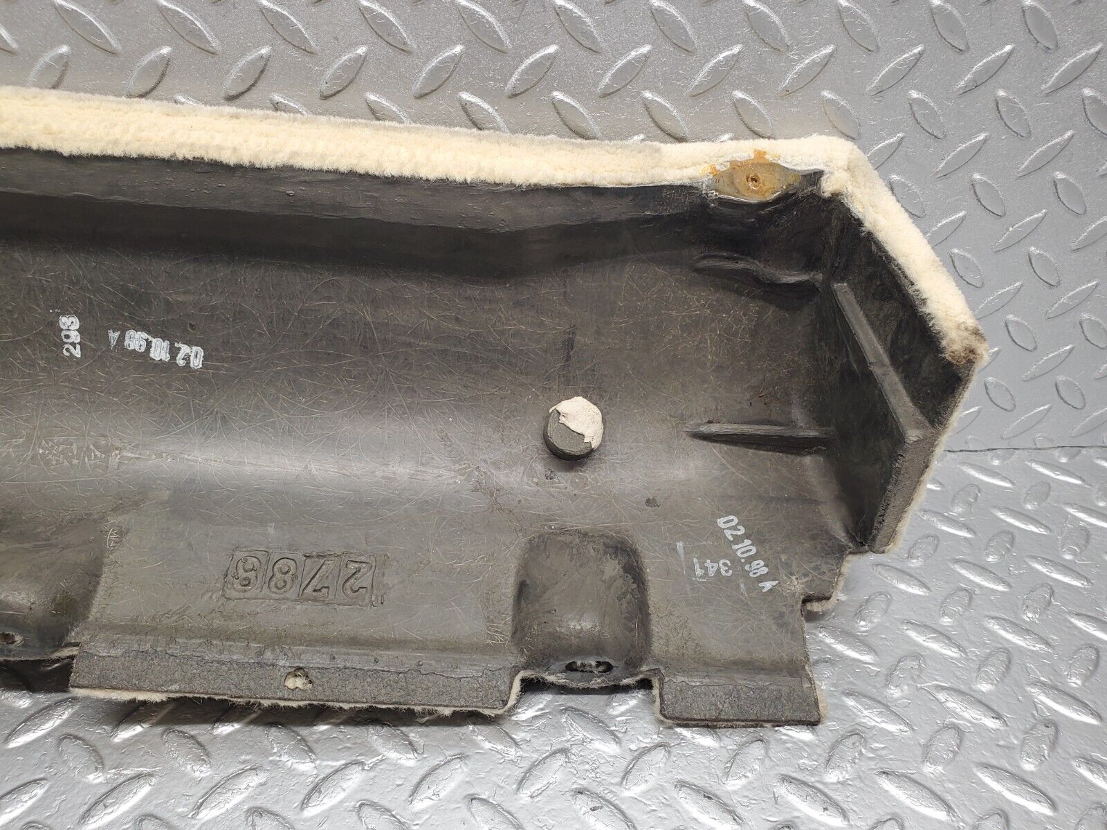 46886 Mercedes-Benz R129 320SL Coupe Under Dash Panel Left Side Beige