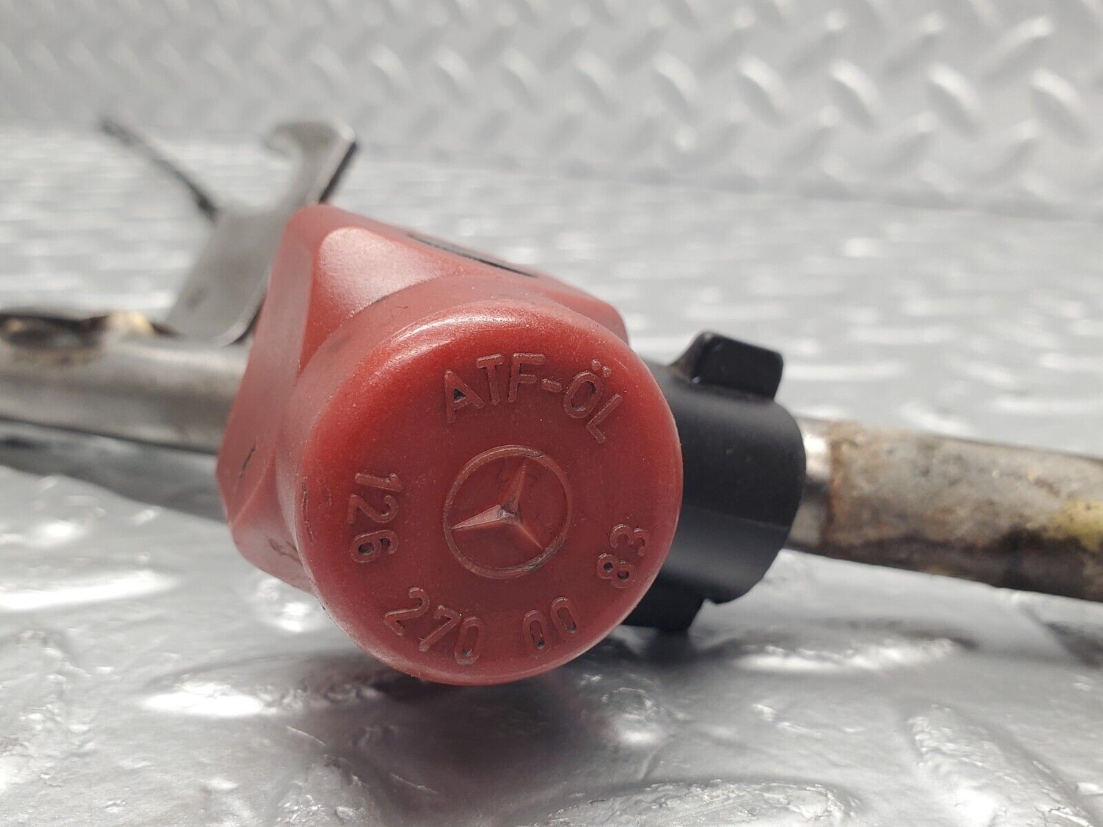 46728 Mercedes-Benz C123 280CE Coupe Automatic Gearbox Oil Dipstick 1262700083