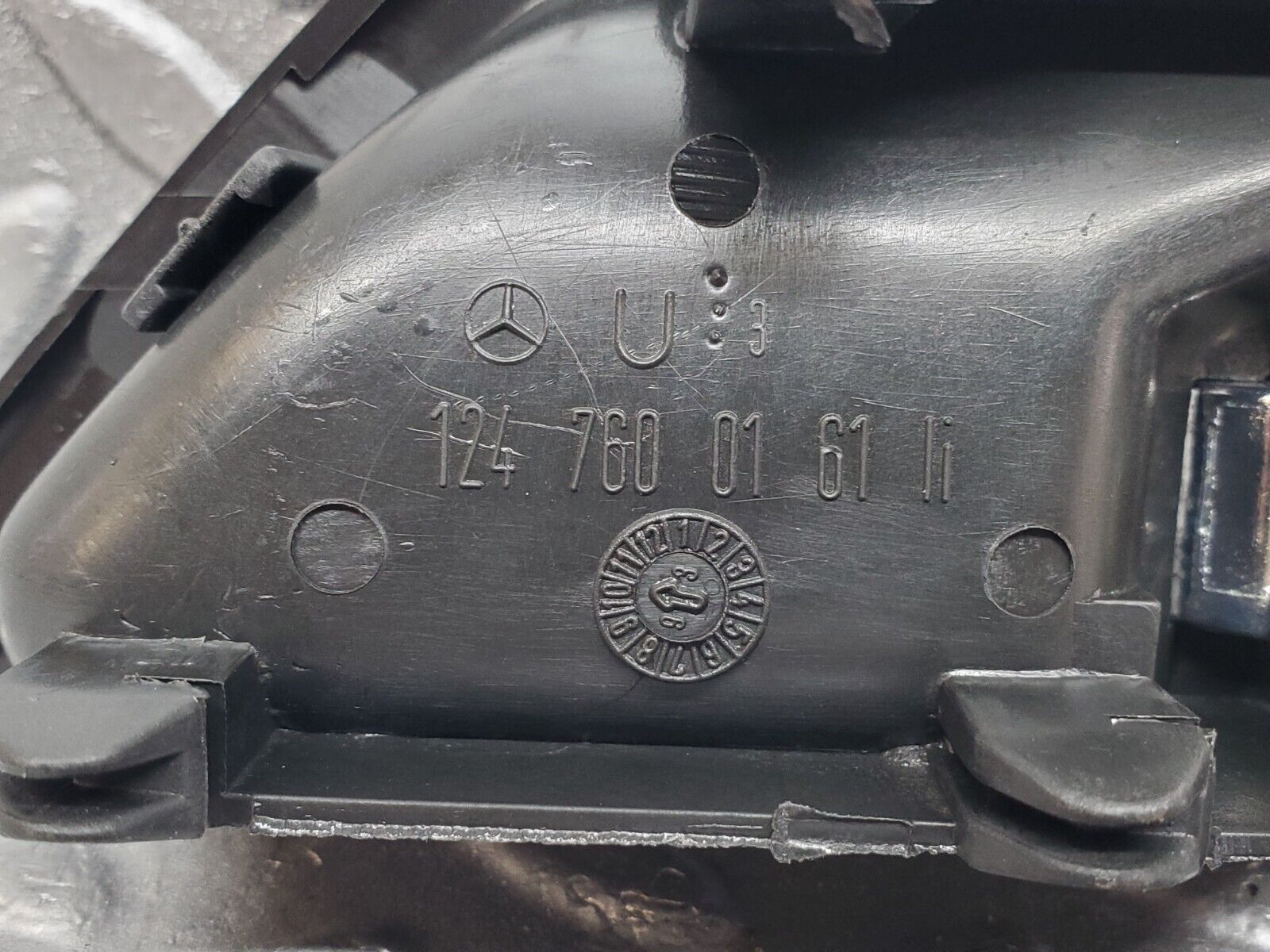 44743 Mercedes-Benz W124 220E Interior Door Handle Front Left 1247600161