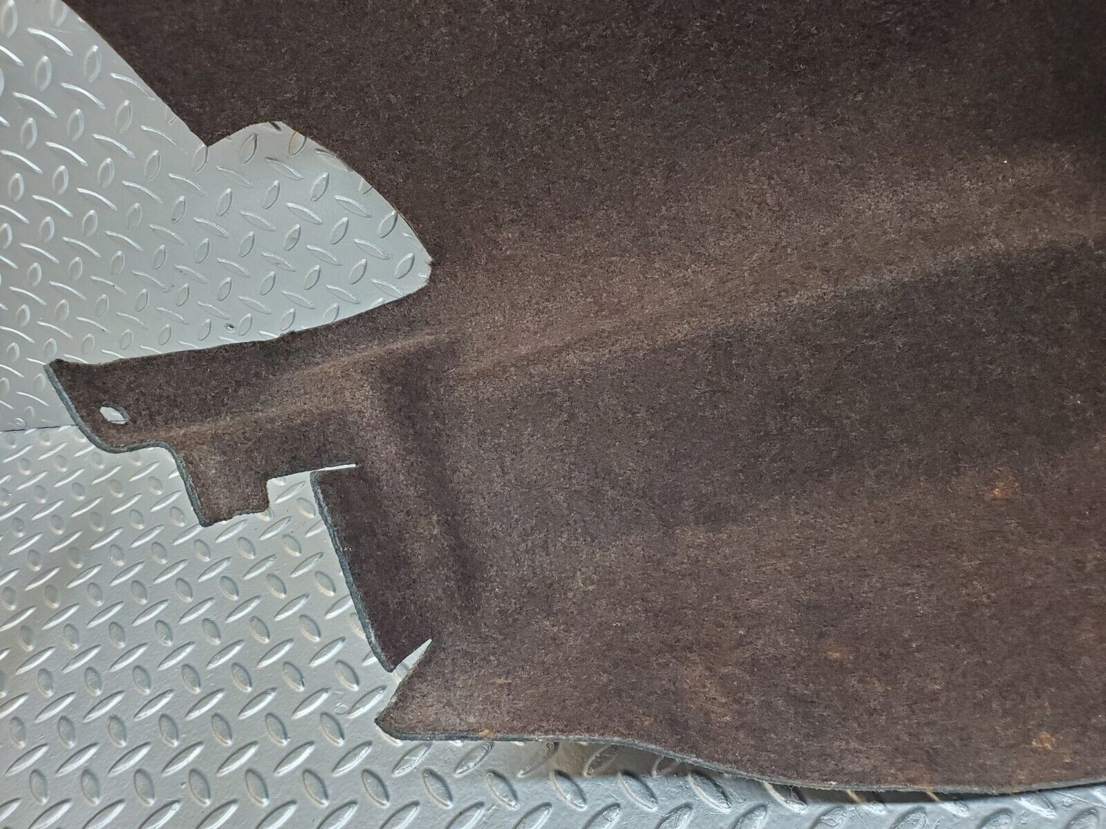 45717 Mercedes-Benz W126 420SE Trunk Cover Panel Left Side Brown