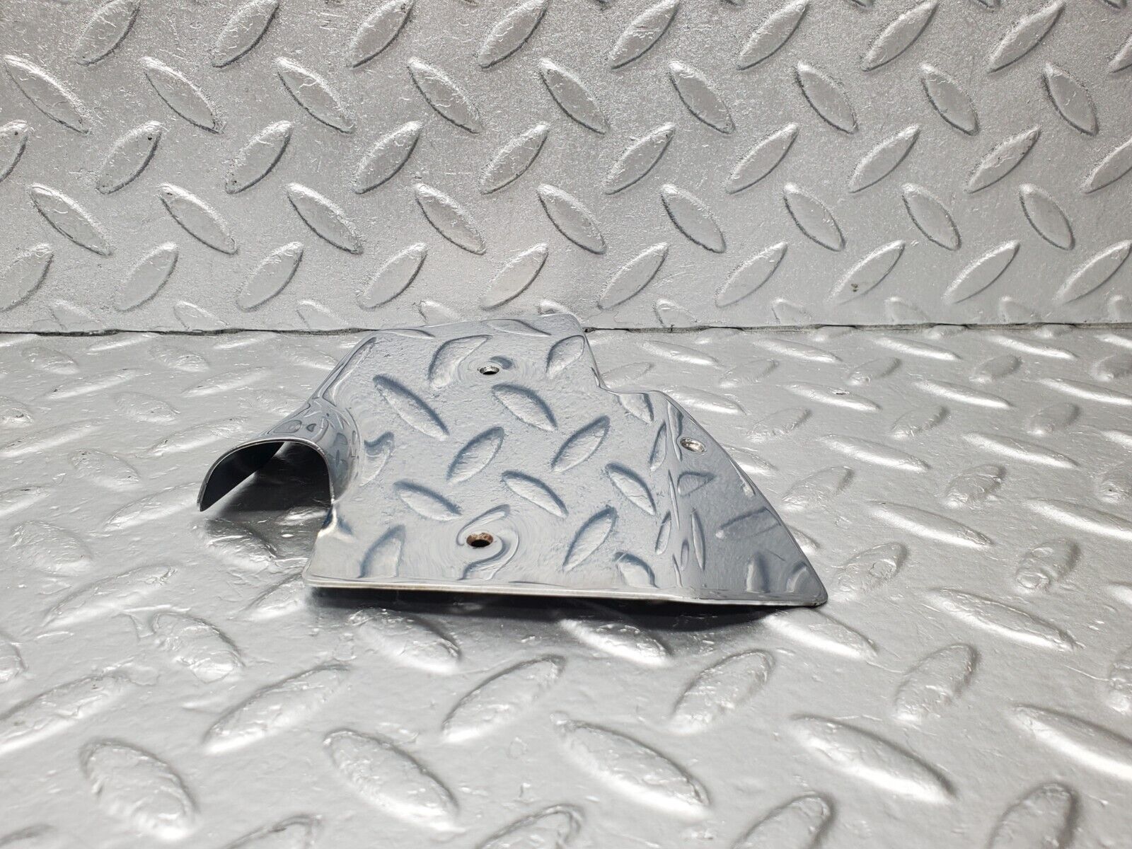 46442 Mercedes-Benz C123 280CE Coupe B Pillar Chrome Cover Left Side