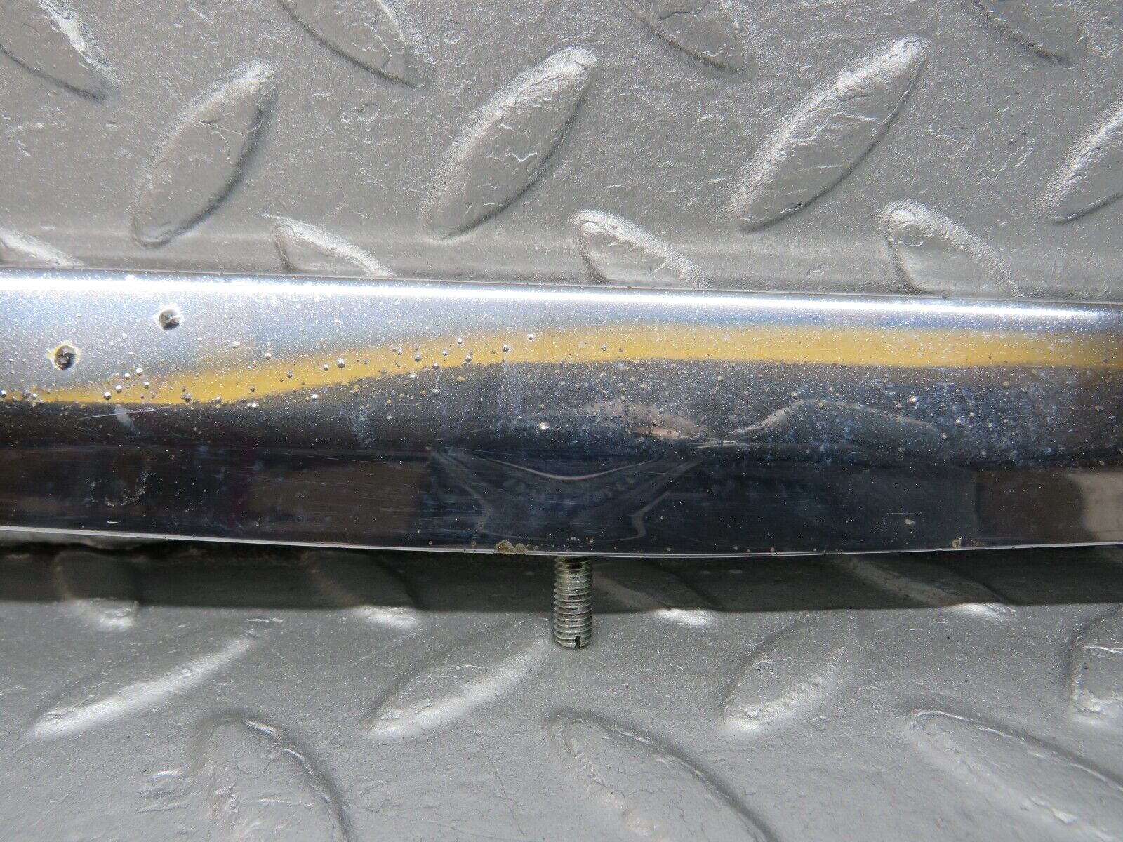 40139 Mercedes-Benz R107 350SL Trunk Chrome Handle Left Side 1076901380