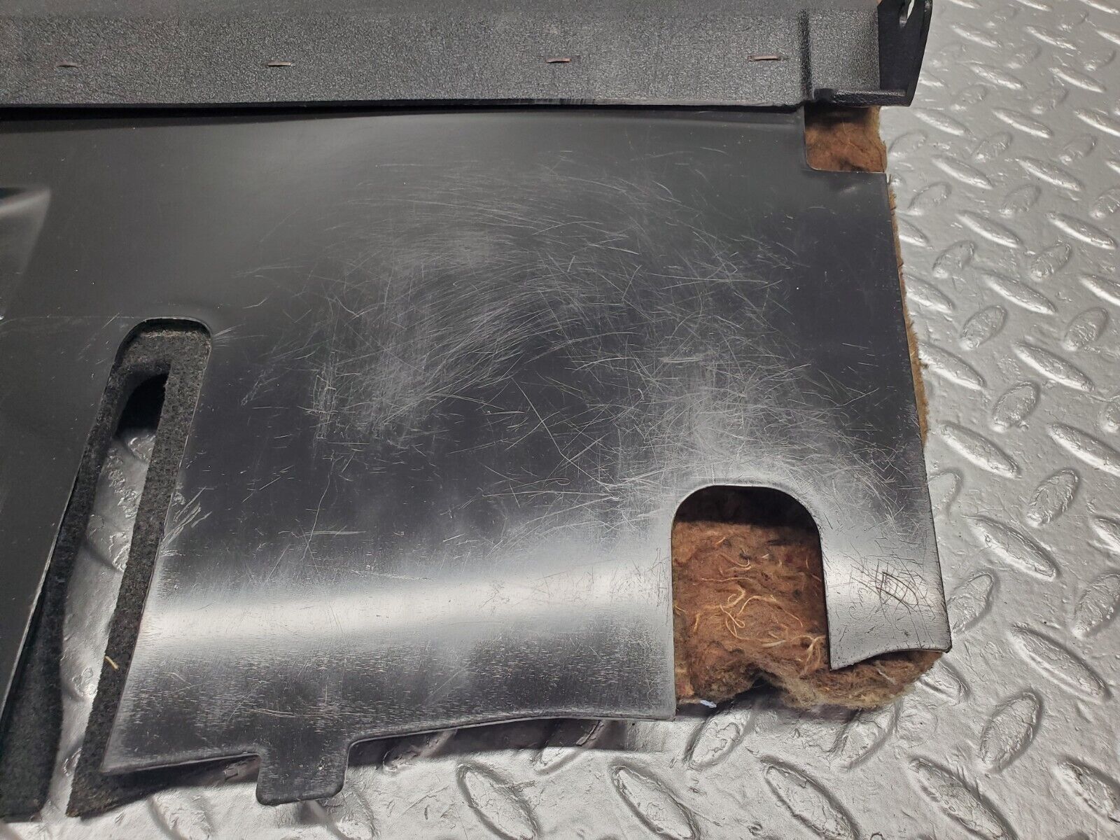 46365 Mercedes-Benz C123 280CE Coupe Under Dash Panel Right Black 1236892208 1236809217