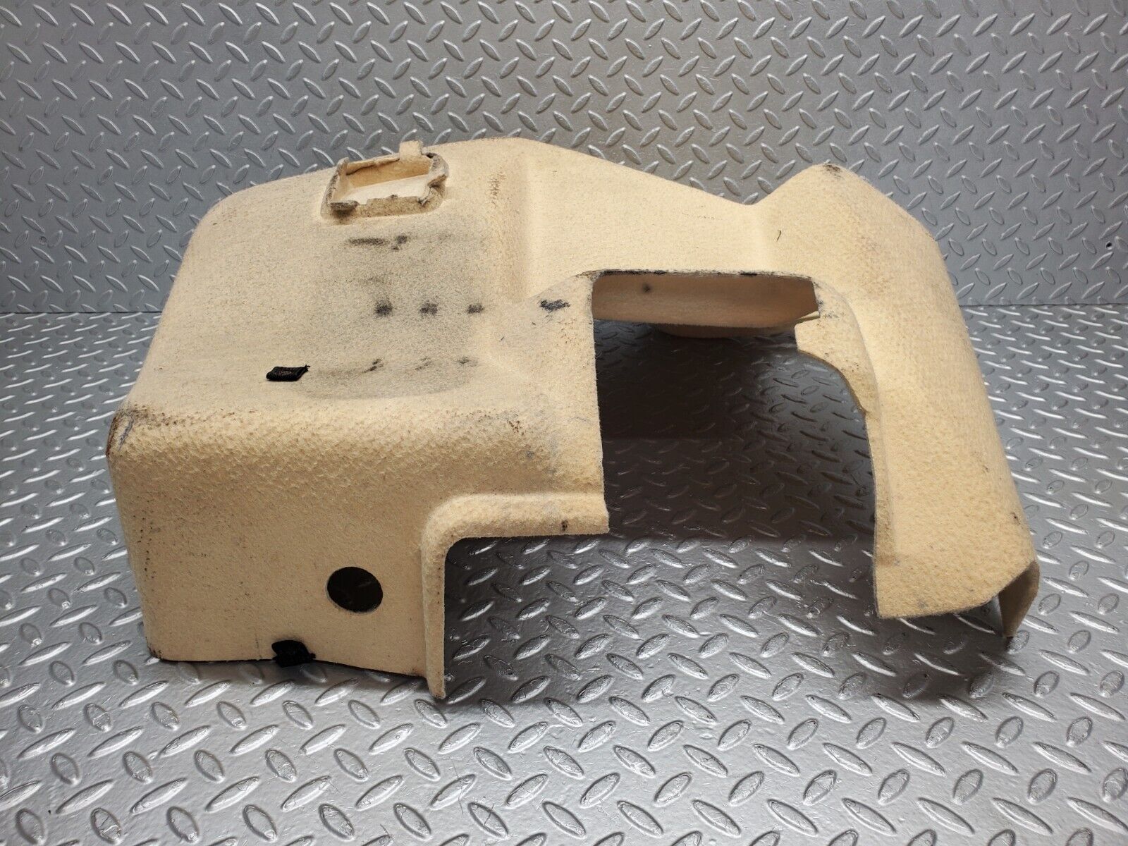 46890 Mercedes-Benz R129 320SL Coupe Trunk Cover Panel Left Side Beige 1296900098