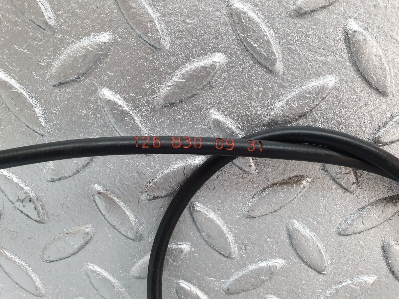 43765 Mercedes-Benz C126 380SEC Coupe Heater Control Cable 1268300931