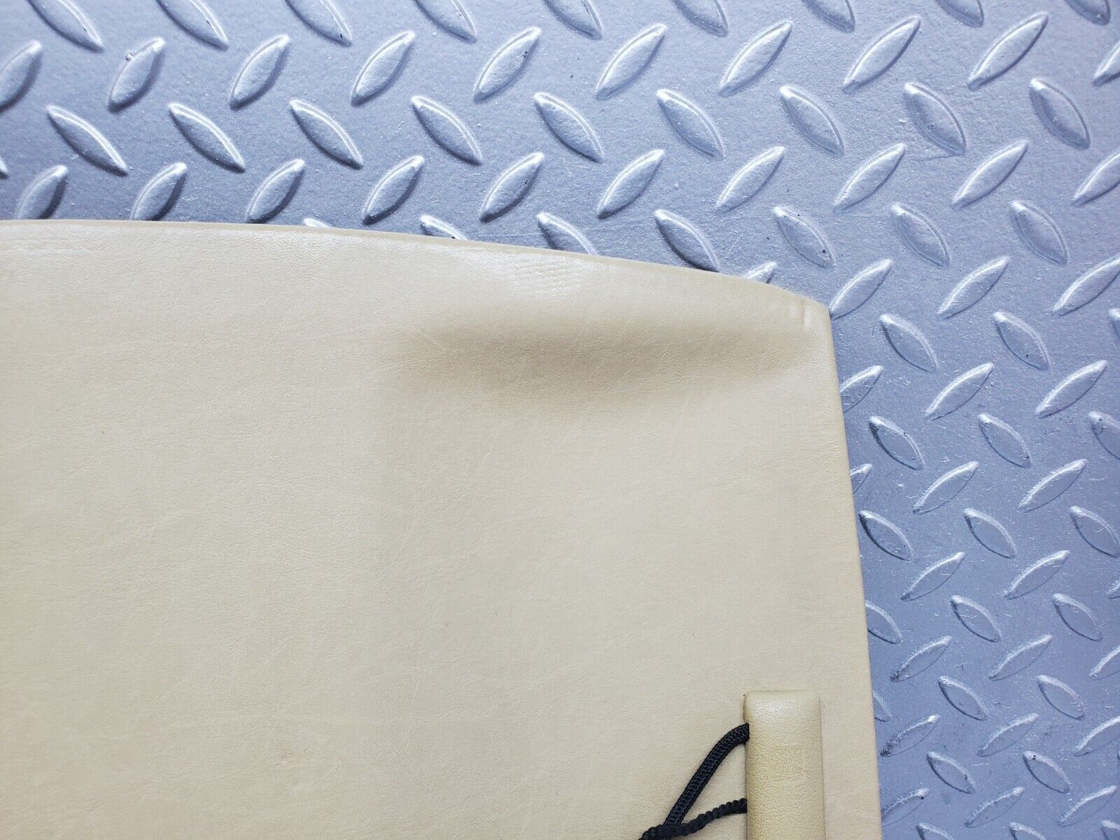 44330 Mercedes-Benz W123 280E Front Seat Rear Panel Beige 1239140423