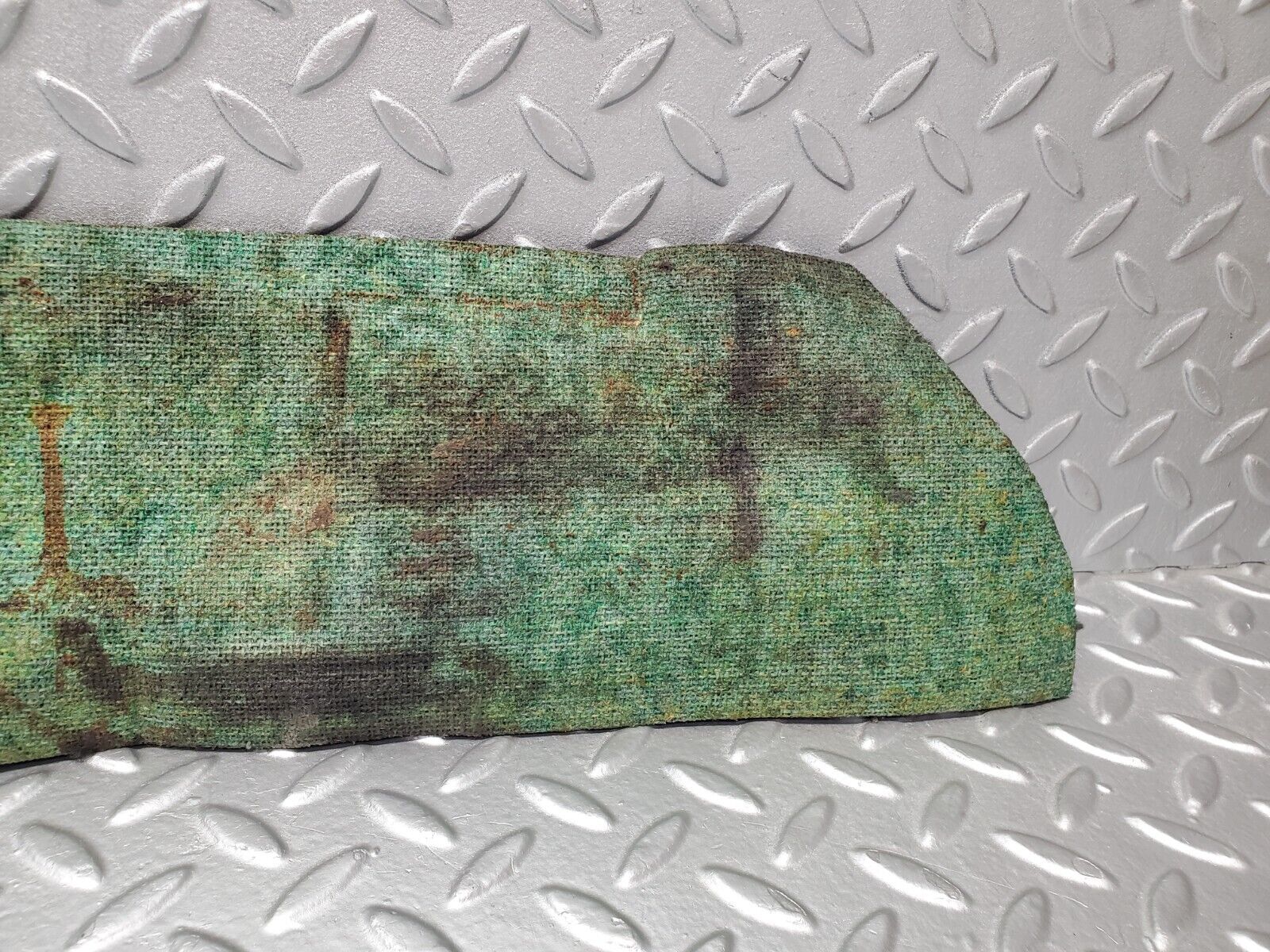 46418 Mercedes-Benz C123 280CE Coupe Door Sill Floor Carpet Left Side Black