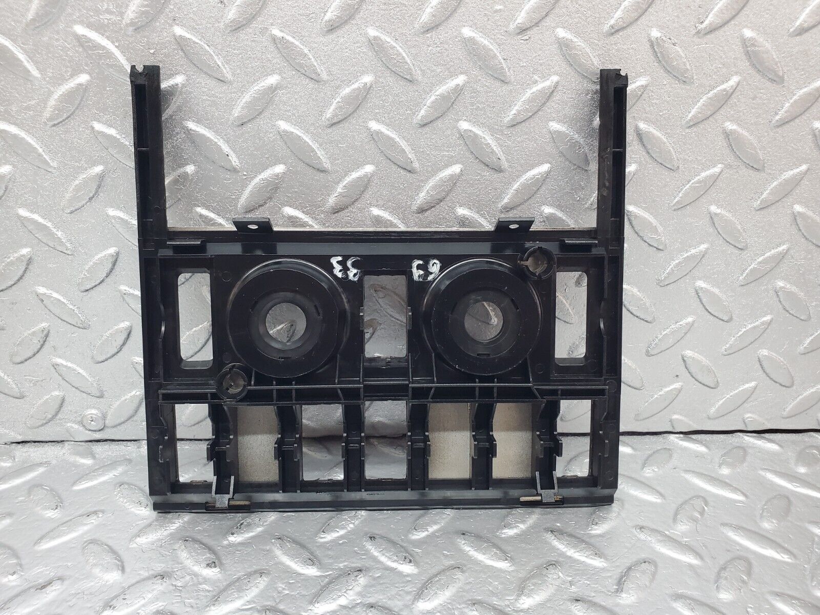 45575 Mercedes-Benz W126 420SE Heater Control Panel Wood Trim 1266830375