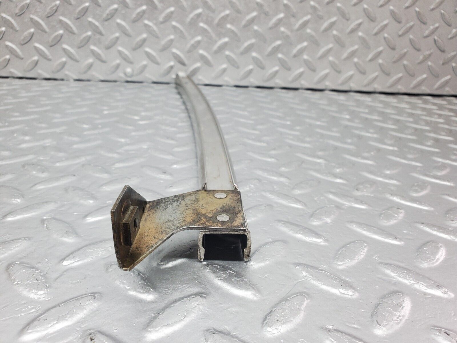 44318 Mercedes-Benz W123 280E Rear Right Chrome Window Channel