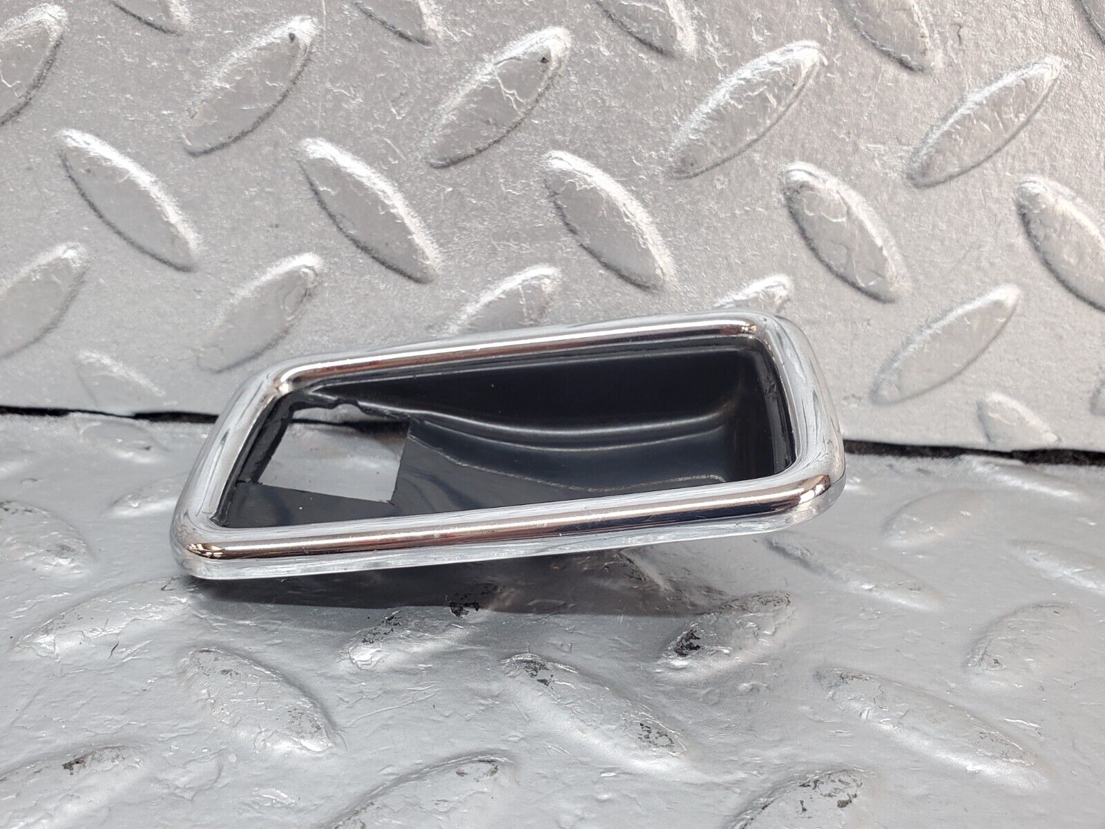 44390 Mercedes-Benz W123 280E Chrome Frame For Door Opener Right 1087660611