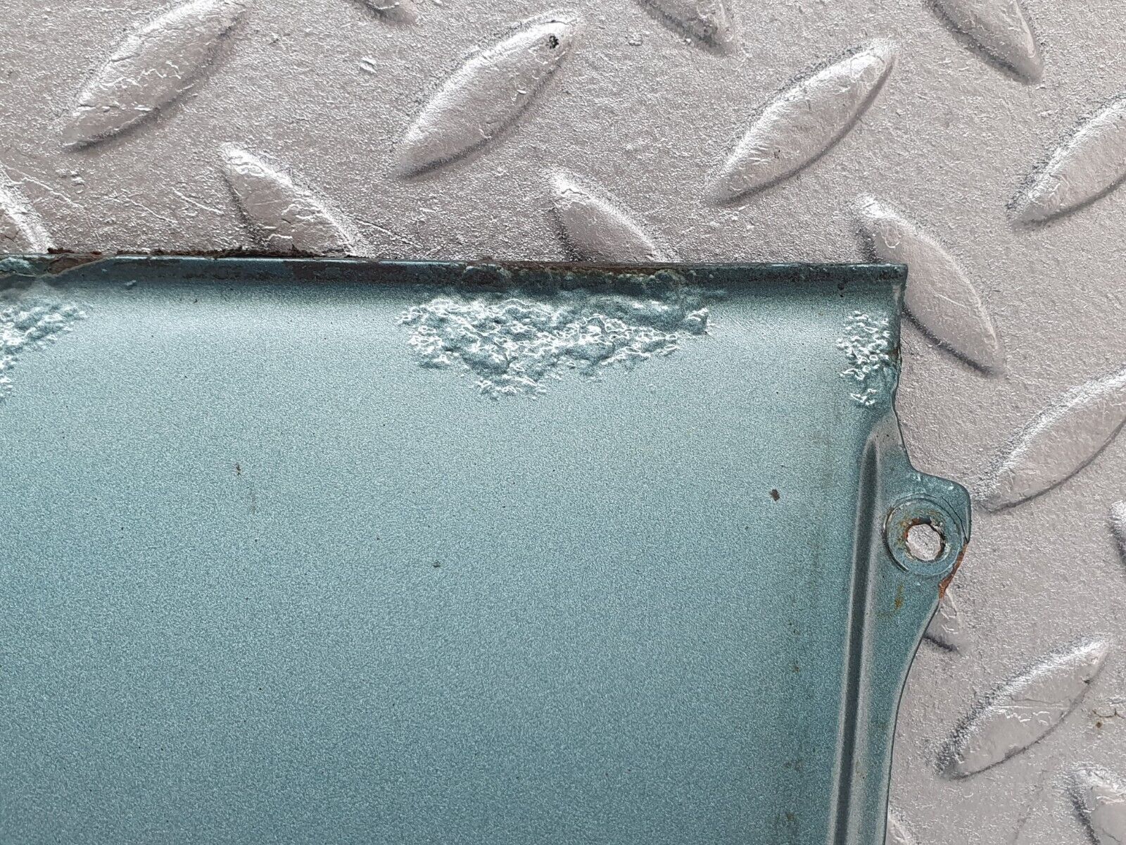 43900 Mercedes-Benz C123 230CE Coupe Wiper Motor Assembly Cover Access Panel