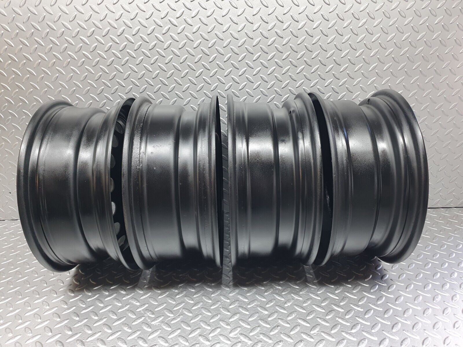 43428 Mercedes-Benz W201 190 Steel Wheel Set 6Jx15H2 ET49 1244000602