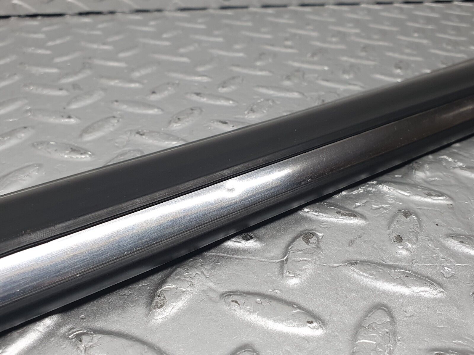 43922 Mercedes-Benz C123 230CE Coupe Left Door Lower Moulding Trim 1236903380