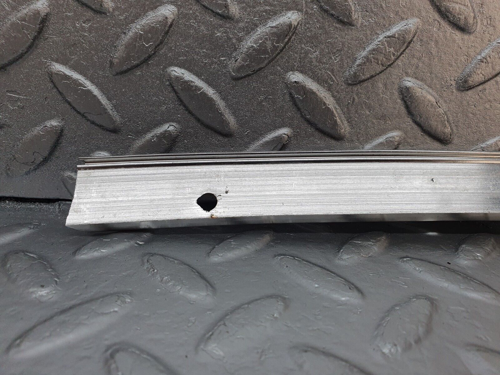 43038 Mercedes-Benz R107 Hardtop B Pillar Chrome Trim Right Side