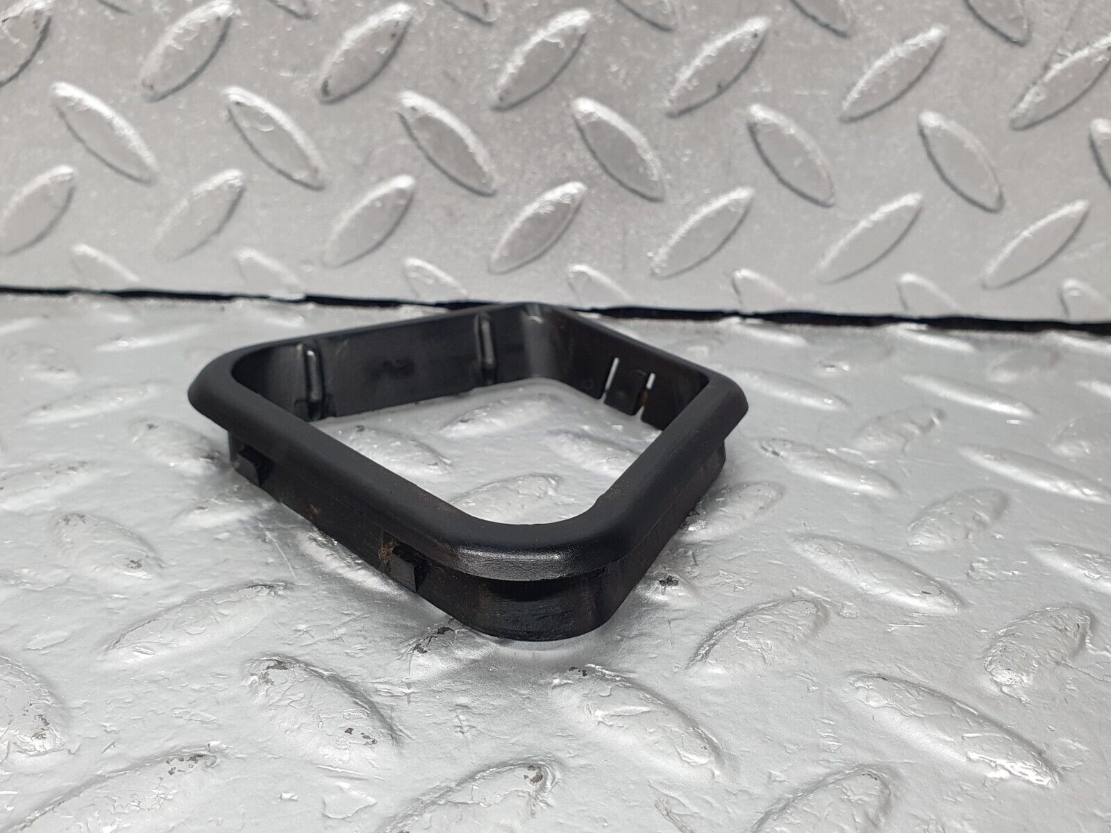 43837 Mercedes-Benz C126 380SEC Coupe Seat Belt Presenter Cover Trim Left Side 1266920159