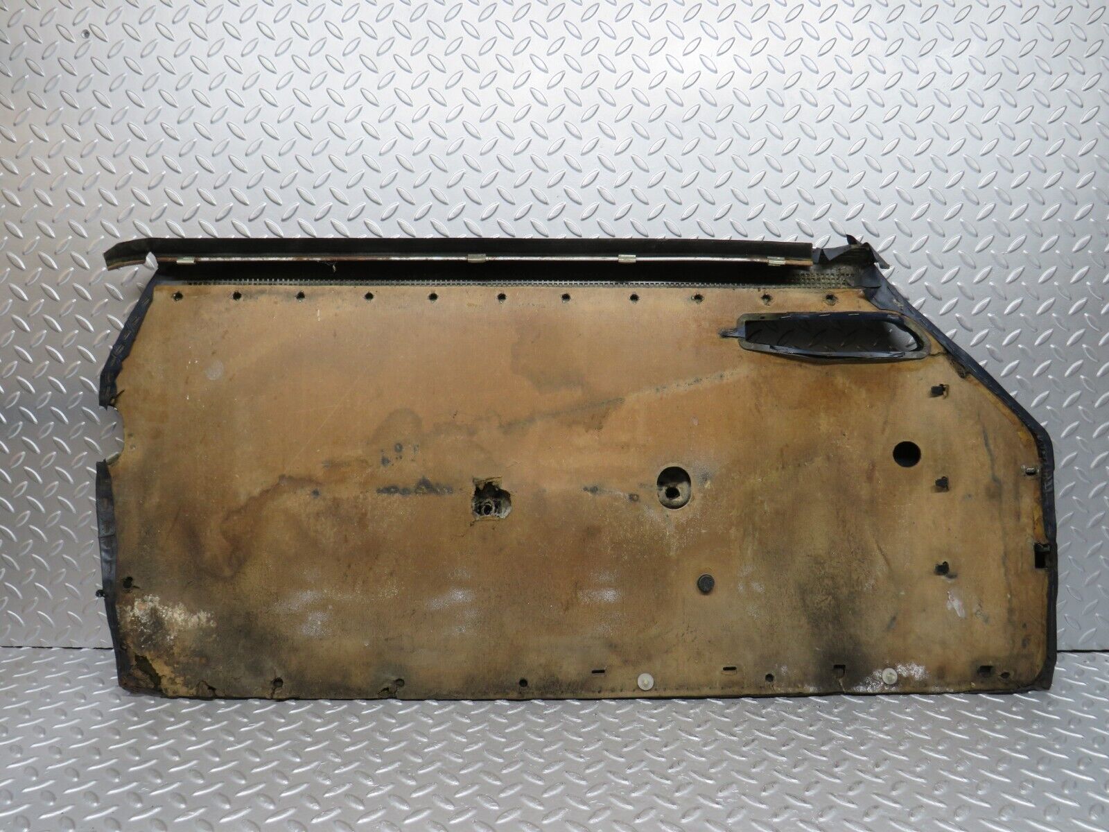 39268 Mercedes-Benz R107 500SL Right Door Card Blue