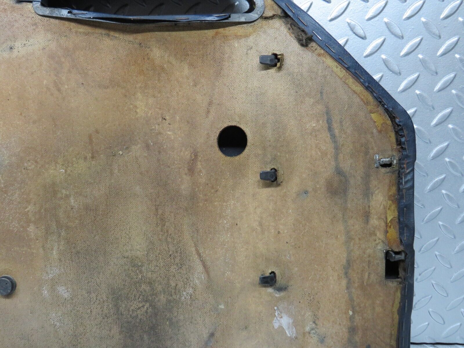 39268 Mercedes-Benz R107 500SL Right Door Card Blue