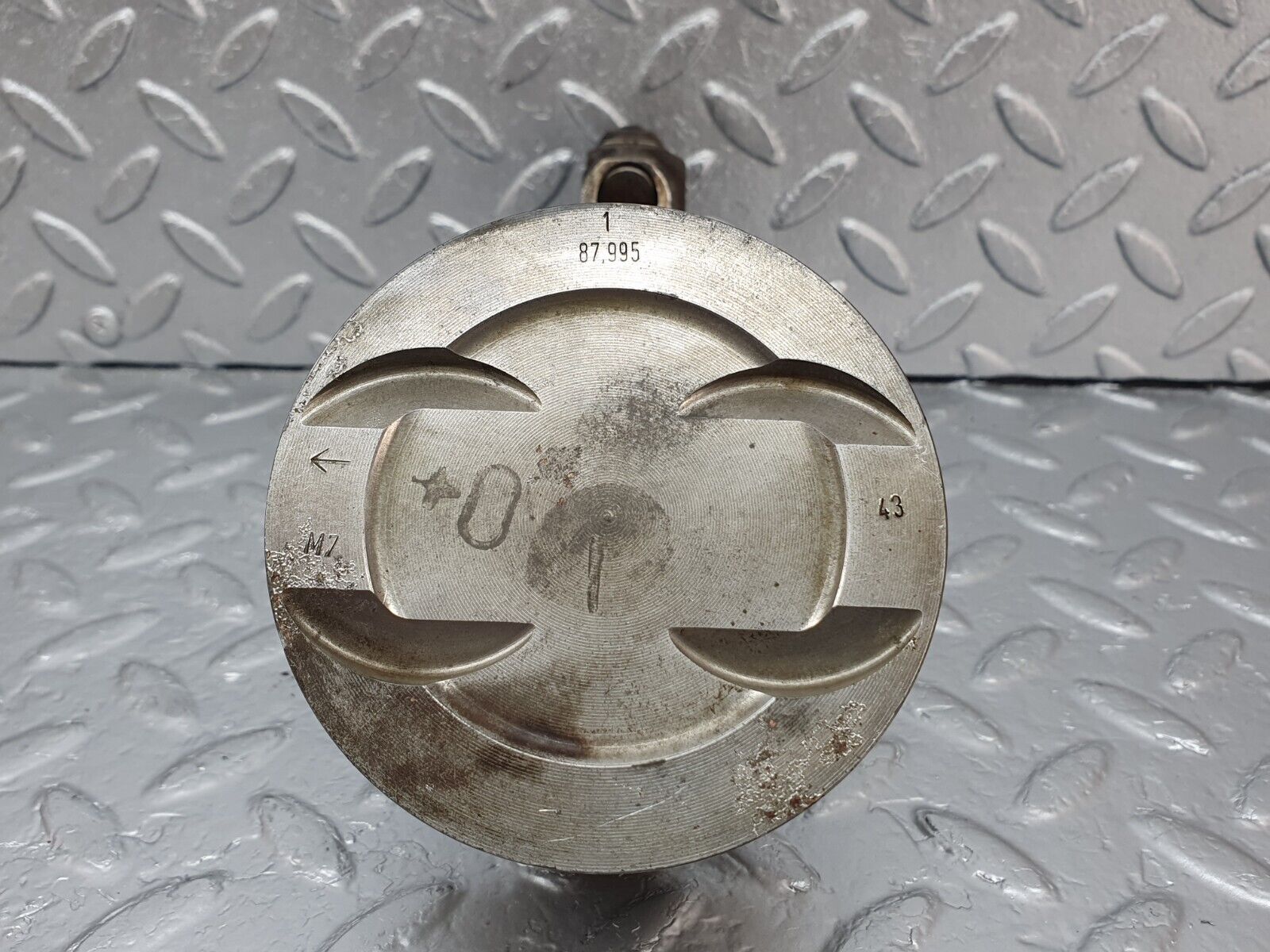 43772 Mercedes-Benz C126 380SEC Coupe Piston With Connecting Rod 87.995 11610