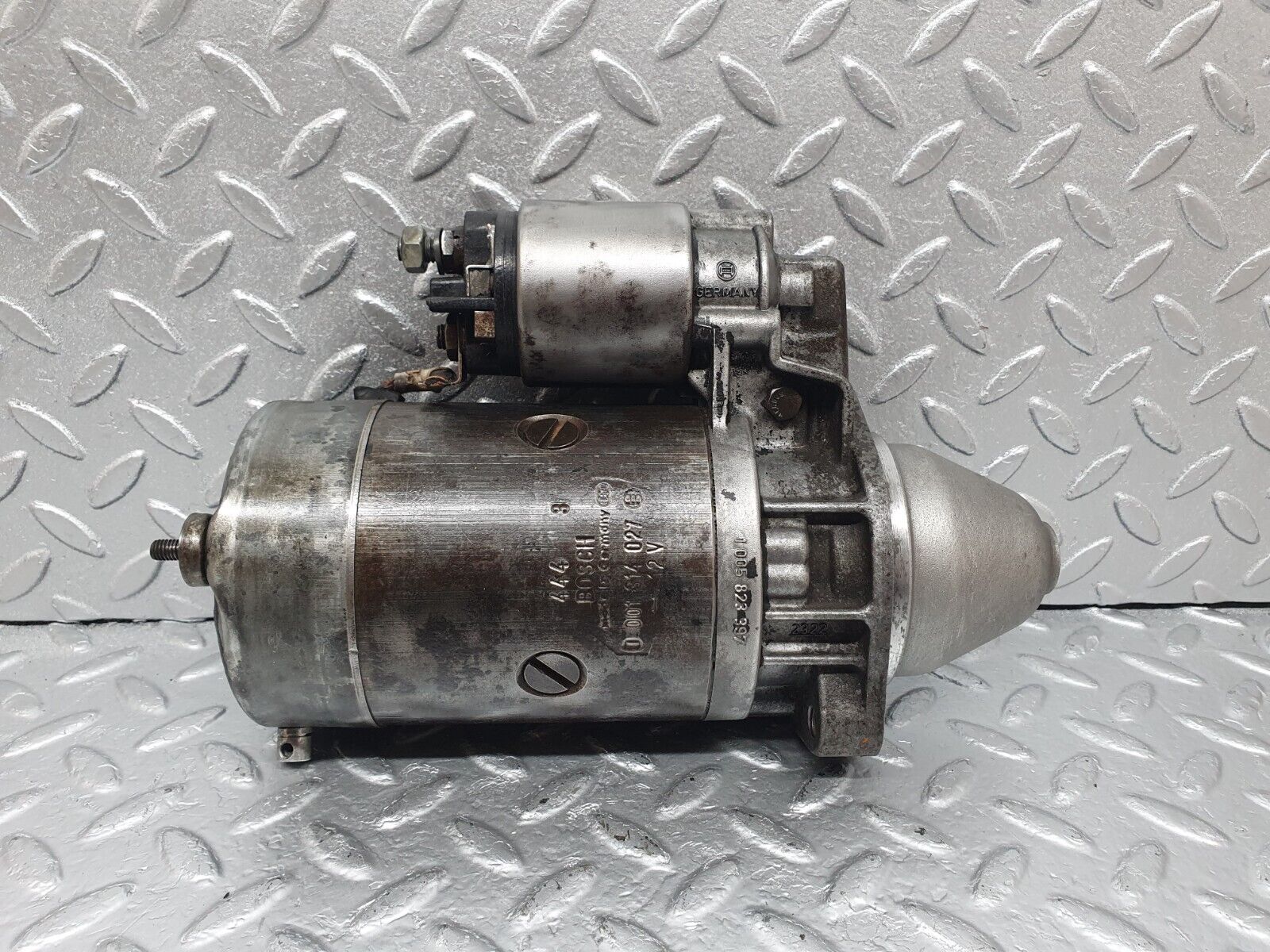 44006 Mercedes-Benz C123 230CE Coupe Starter Motor Bosch 0001814027