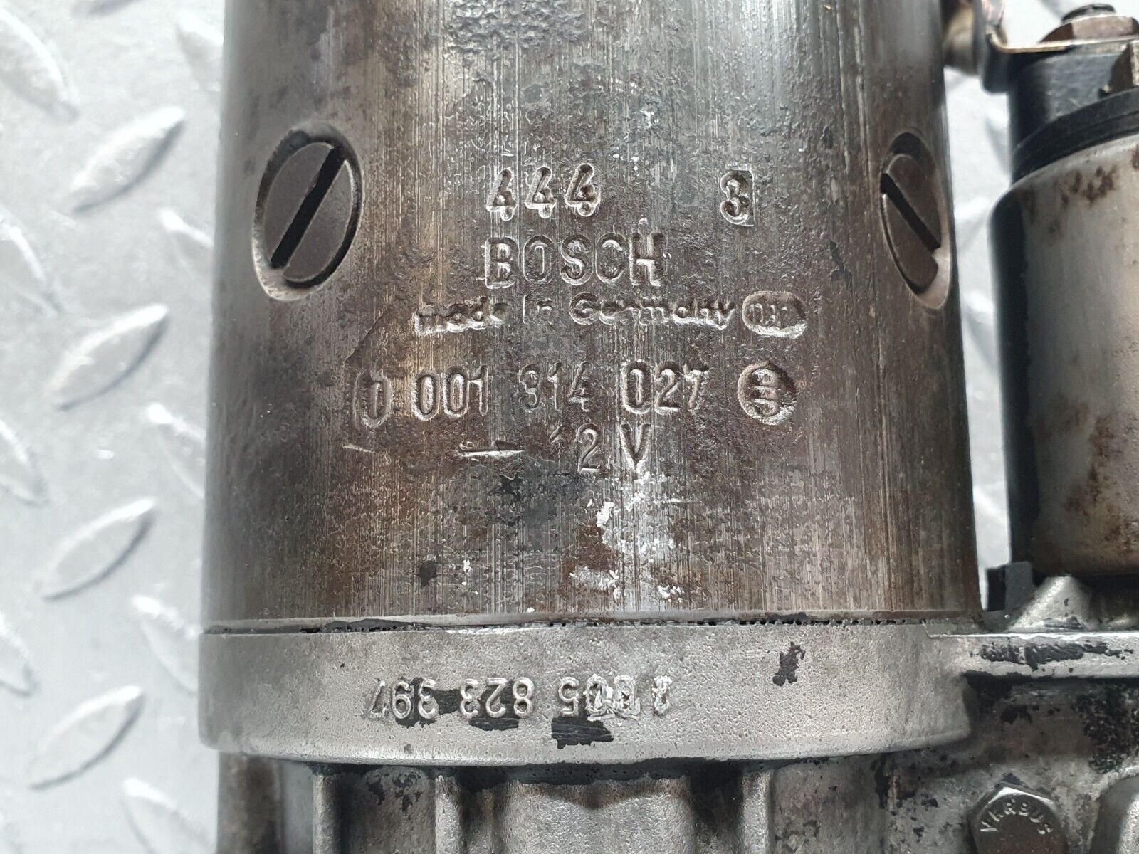 44006 Mercedes-Benz C123 230CE Coupe Starter Motor Bosch 0001814027