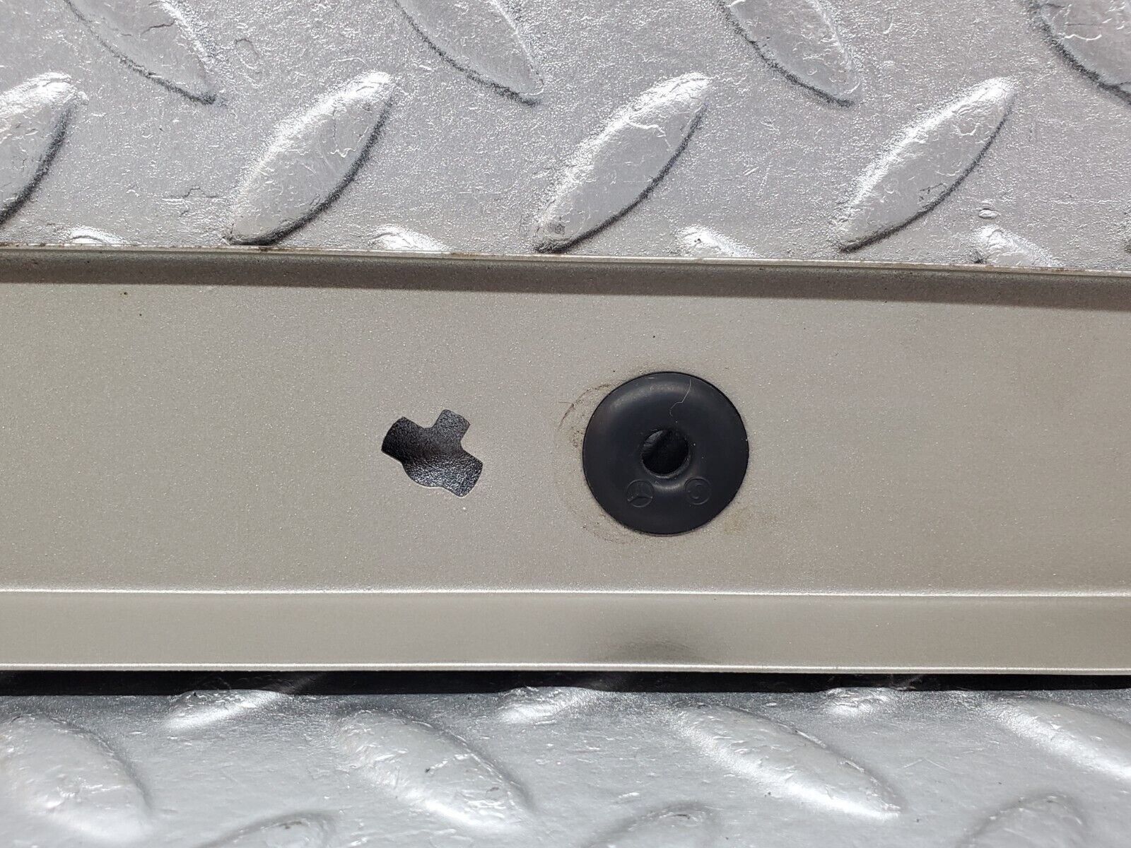 45661 Mercedes-Benz W126 420SE Under Headlight Trim Right Side