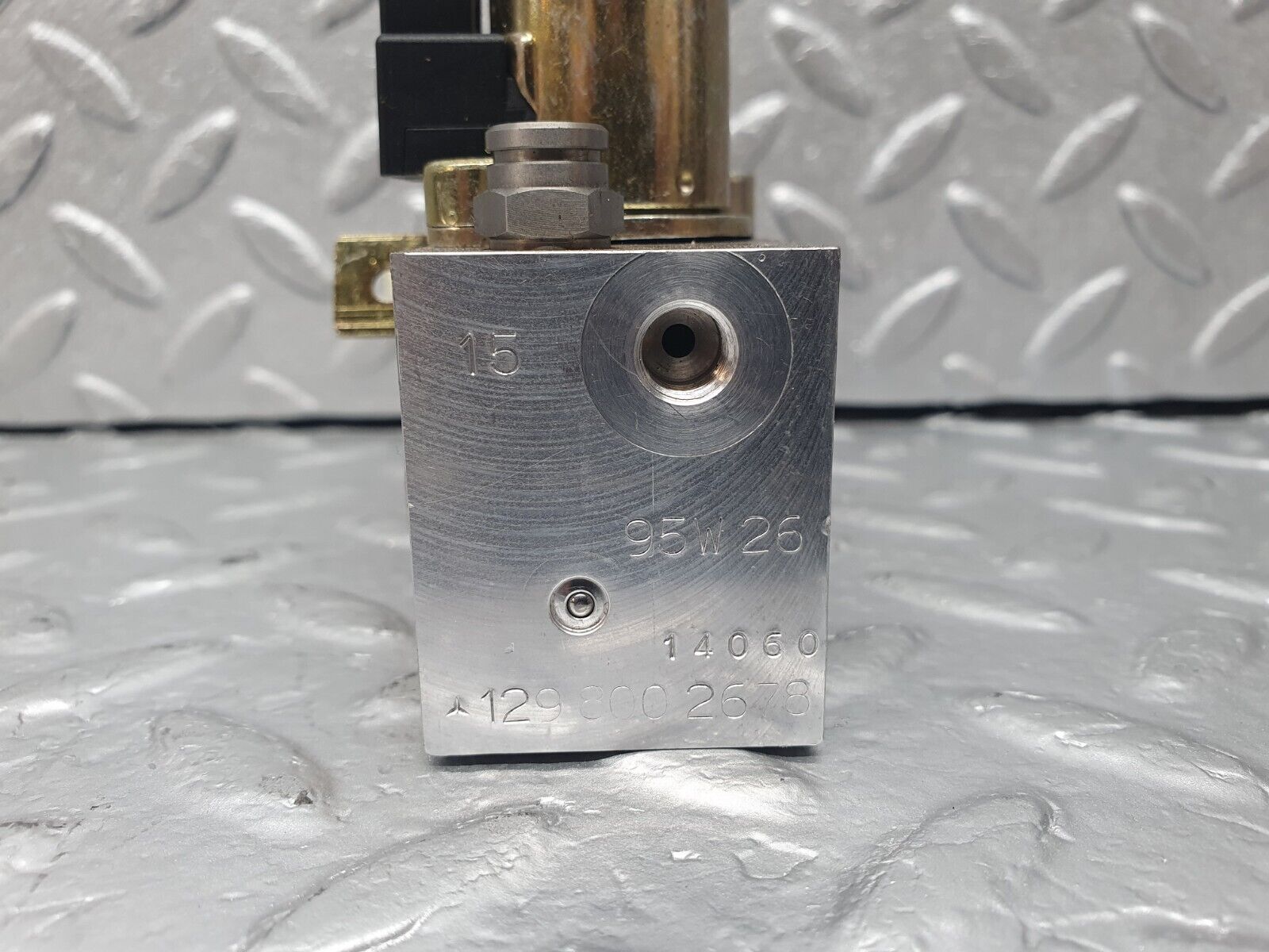 42480 Mercedes-Benz R129 320SL Coupe Roof Hydraulic Valve Right 1298002678